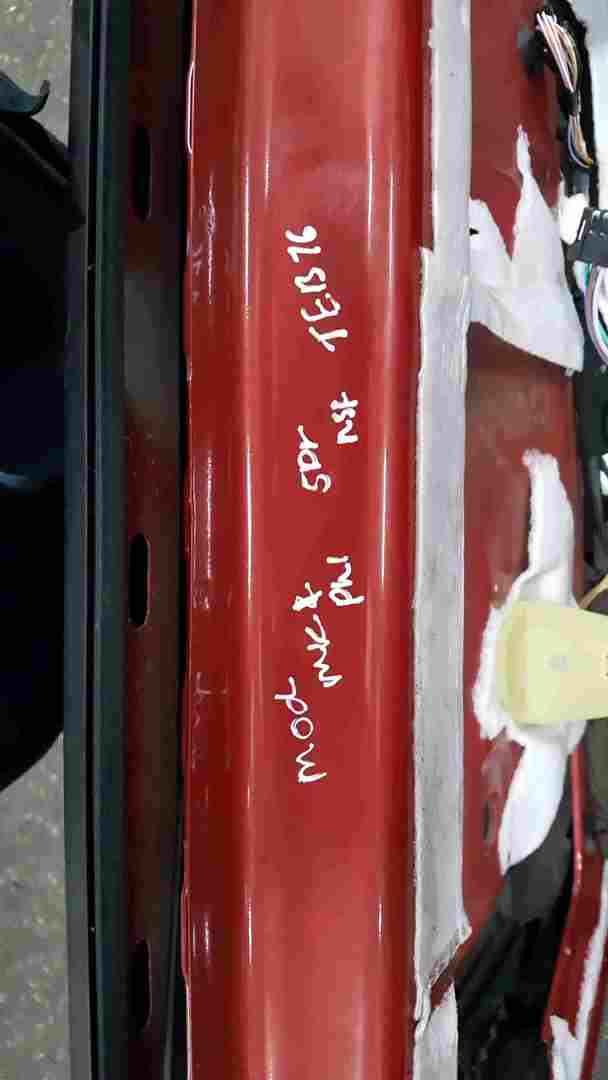 Thumb 2 Renault Modus 2004-2008 Passenger NSF Front Door Red TEB76