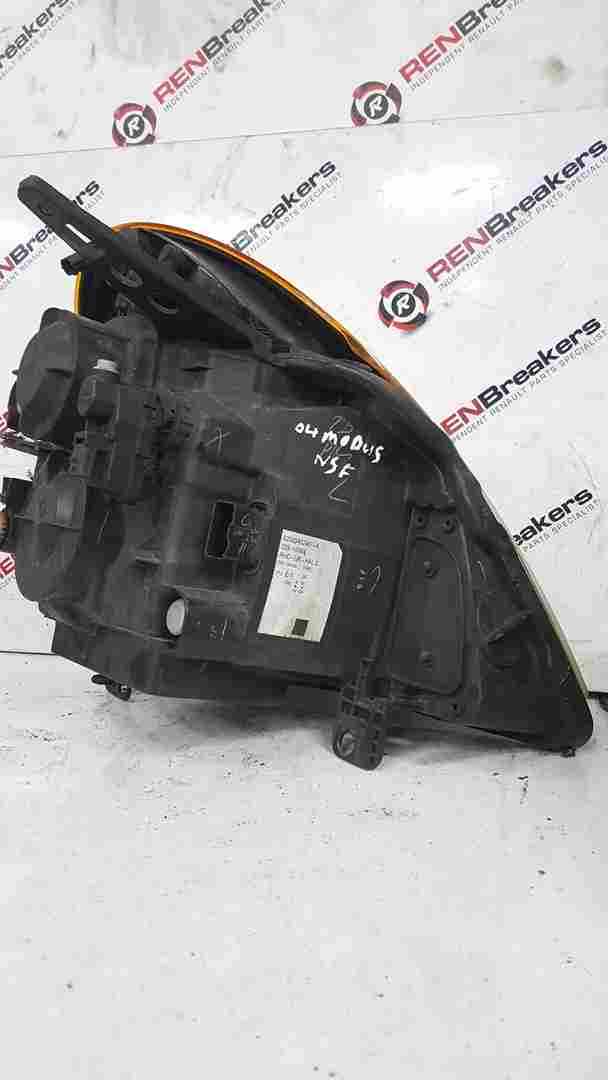 Thumb 3 Renault Modus 2004-2008 Passenger NSF Front Headlight Lens Orange Indicator cldy