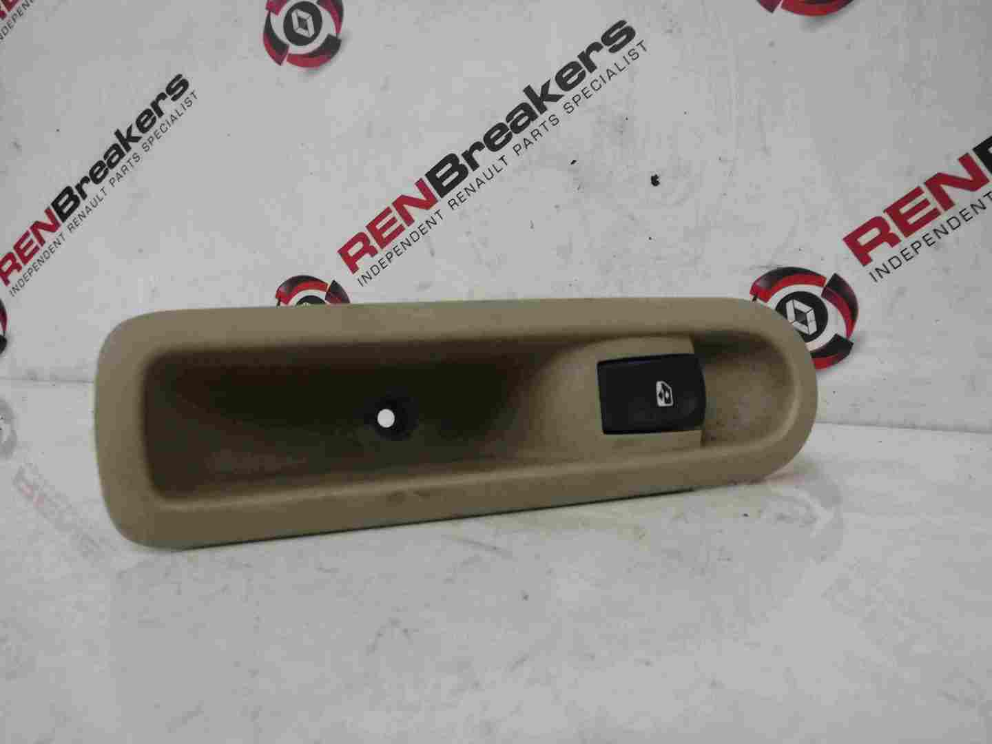 Renault Modus 2004-2008 Passenger NSR Rear Window Switch + Panel Beige
