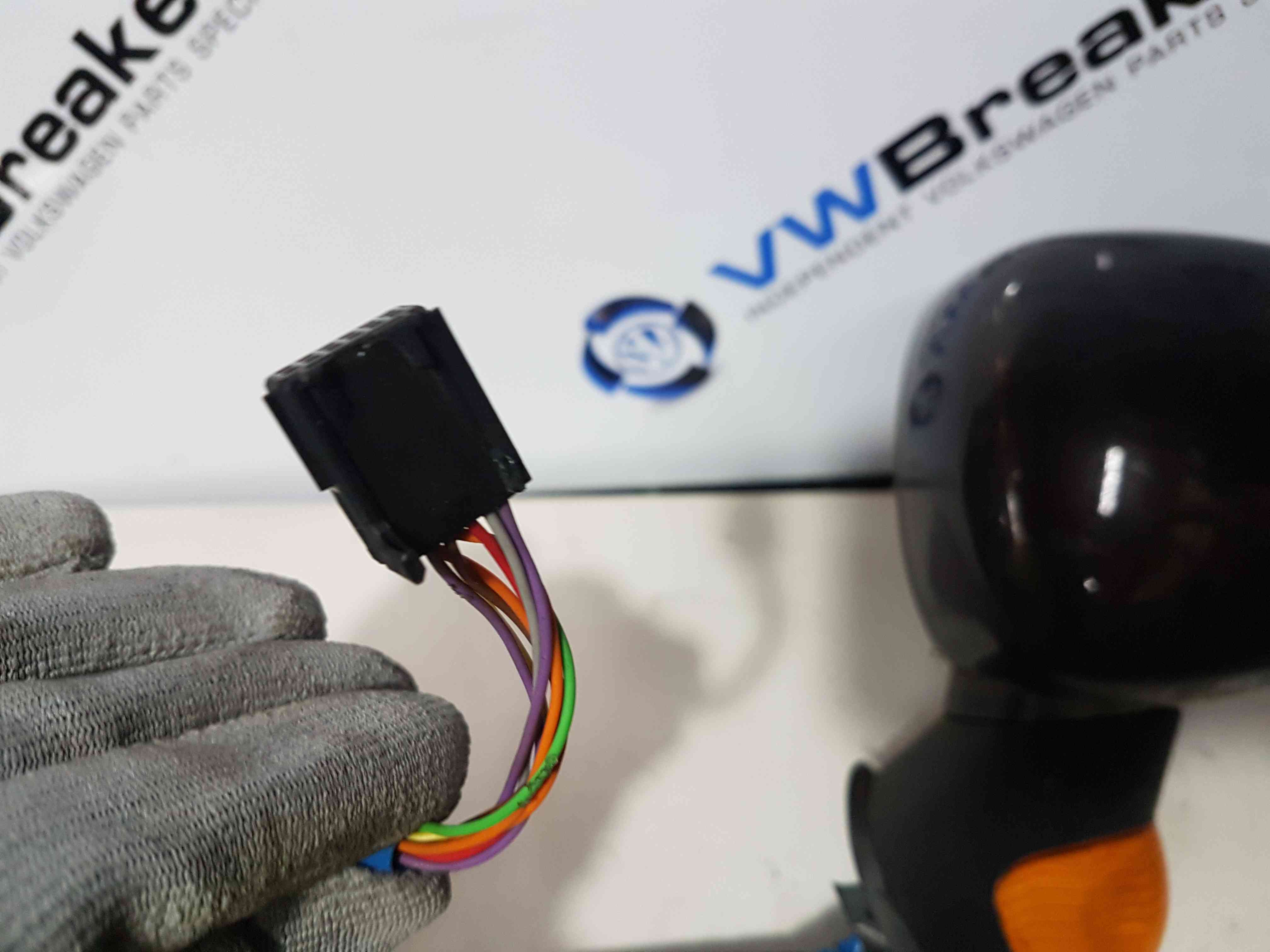 Thumb 3 Renault Modus 2004-2008 Passenger Ns Wing Mirror Brown Purple Ted14 FOLDING