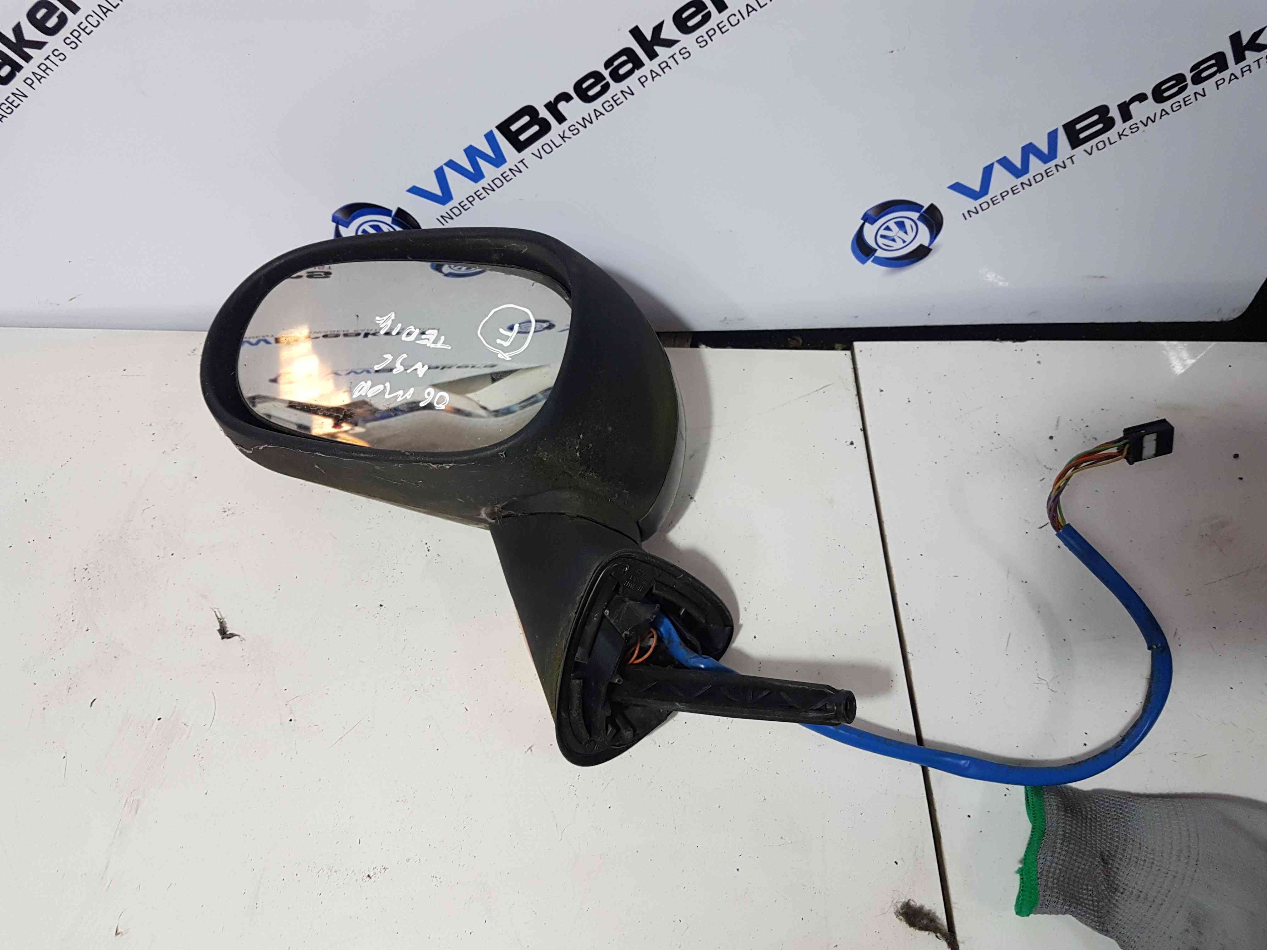 Thumb 6 Renault Modus 2004-2008 Passenger Ns Wing Mirror Brown Purple Ted14 FOLDING