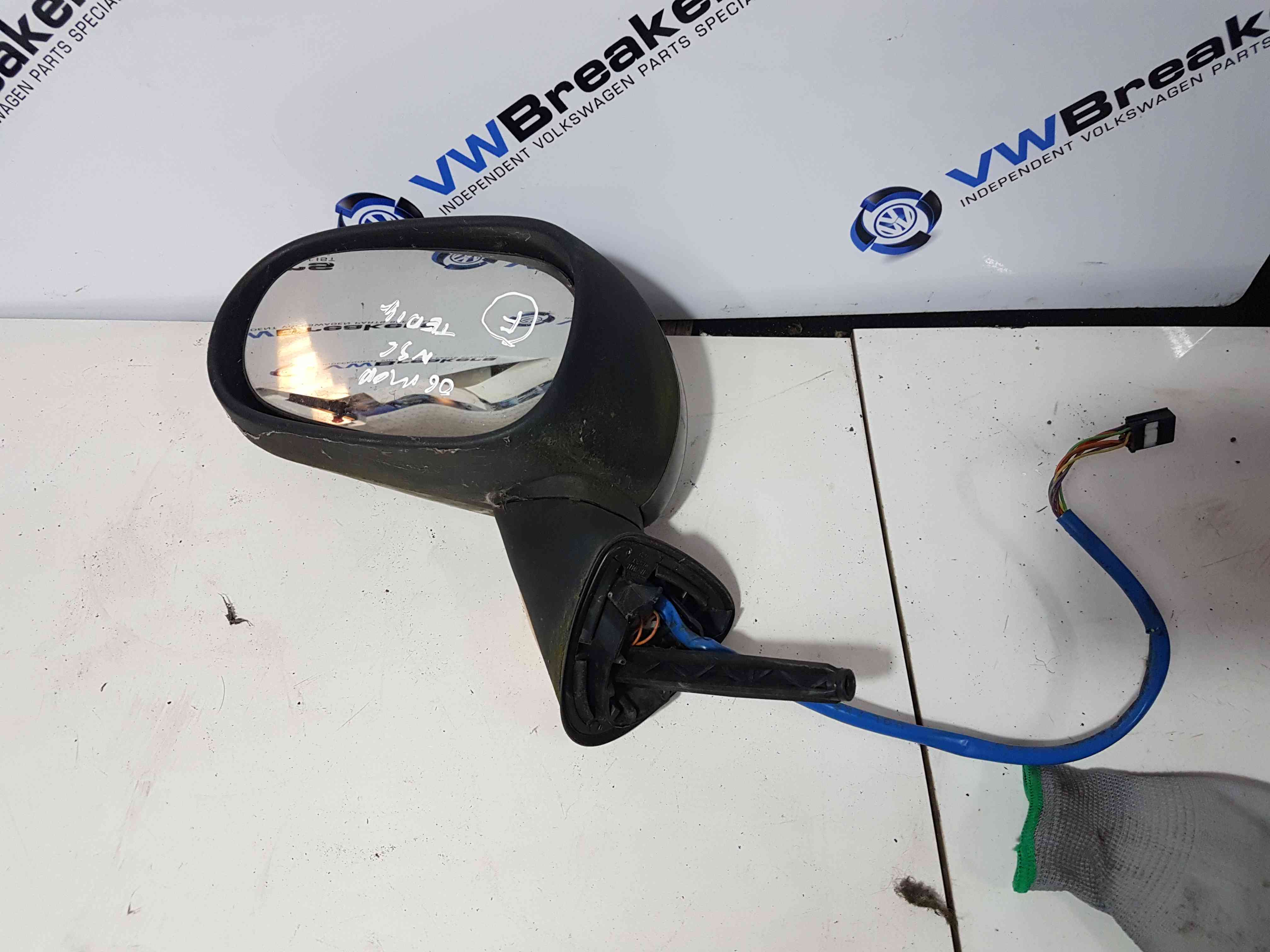 Thumb 7 Renault Modus 2004-2008 Passenger Ns Wing Mirror Brown Purple Ted14 FOLDING