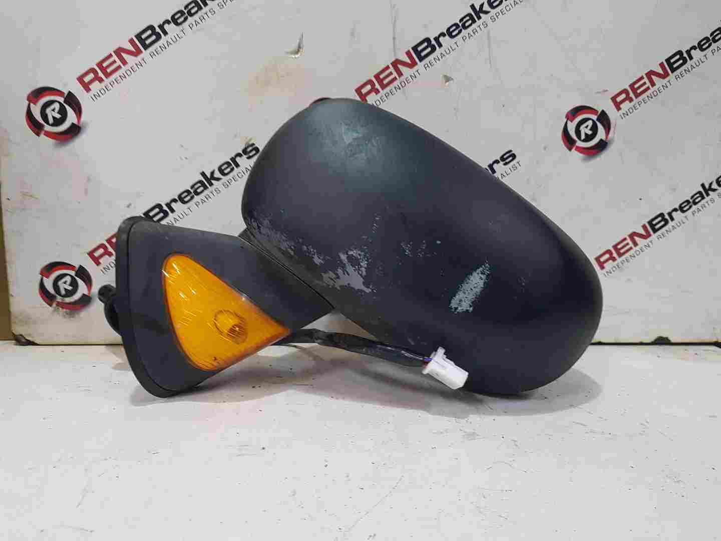 Thumb 5 Renault Modus 2004-2008 Passenger Ns Wing Mirror Plain Black