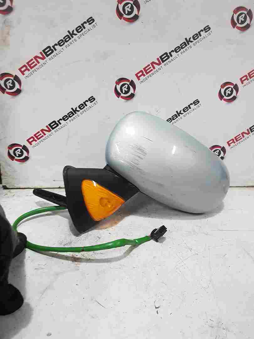 Thumb 3 Renault Modus 2004-2008 Passenger Ns Wing Mirror Silver 632 Electric