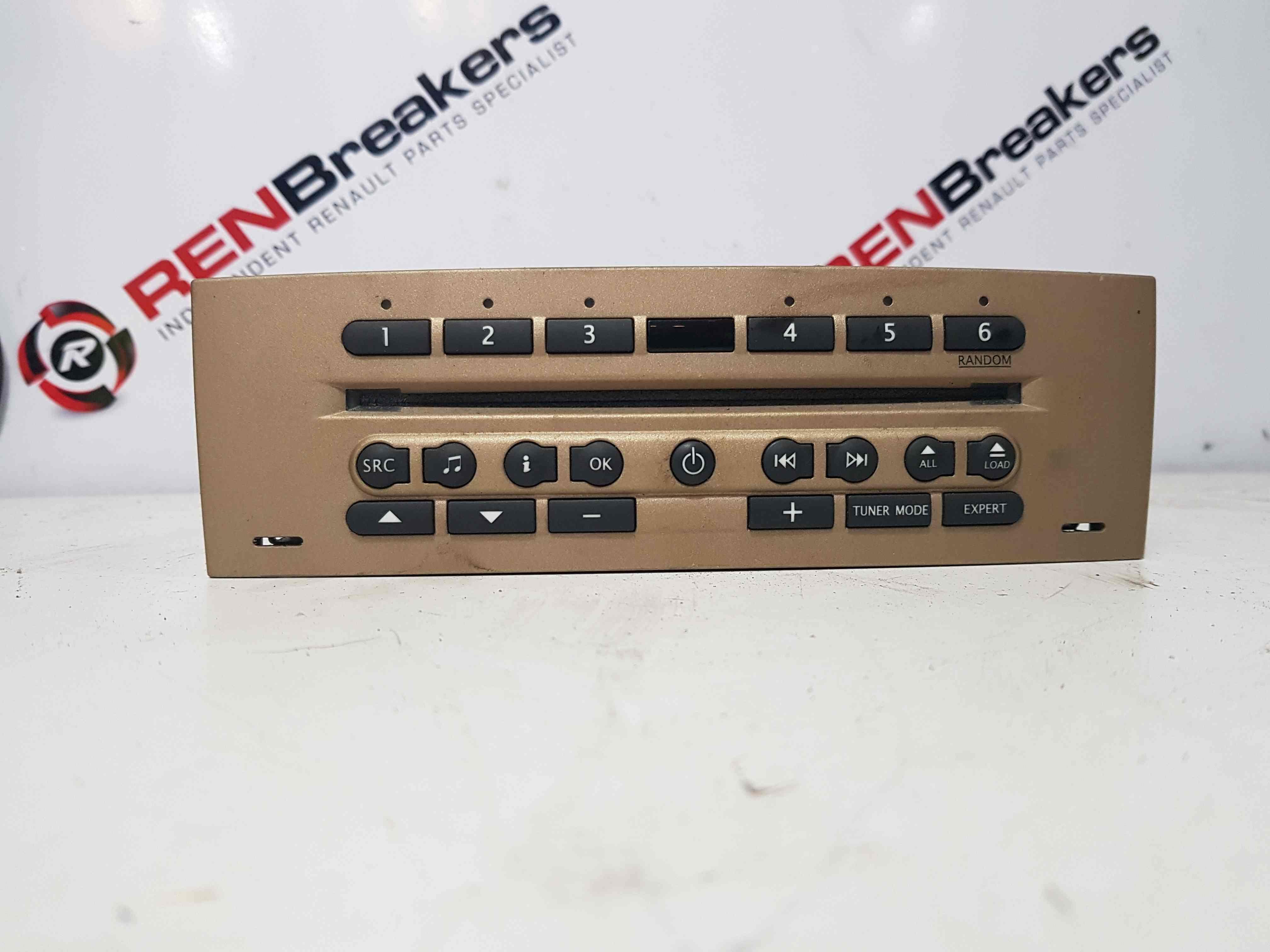 Thumb 10 Renault Modus 2004-2008 Radio Cd Changer Player Beige + Code 8200335076