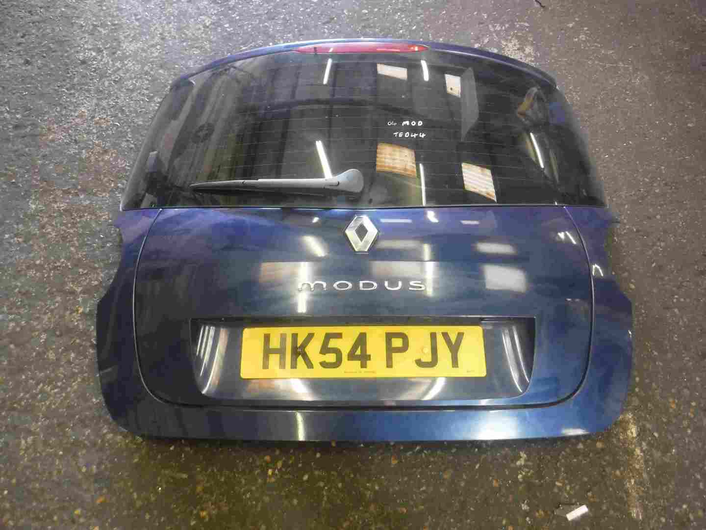 Renault Modus 2004-2008 Rear Boot Tailgate Blue TED44