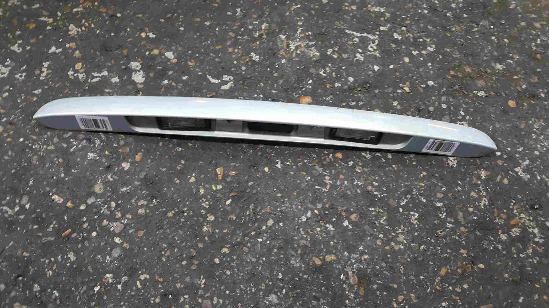 Thumb 2 Renault Modus 2004-2008 Rear Boot Tailgate Cover Trim Plate Lights Silver 632