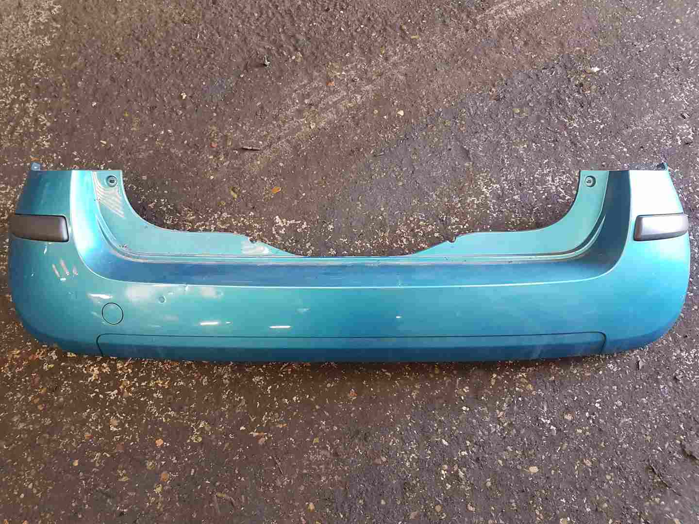 Renault Modus 2004-2008 Rear Bumper Blue Tej42