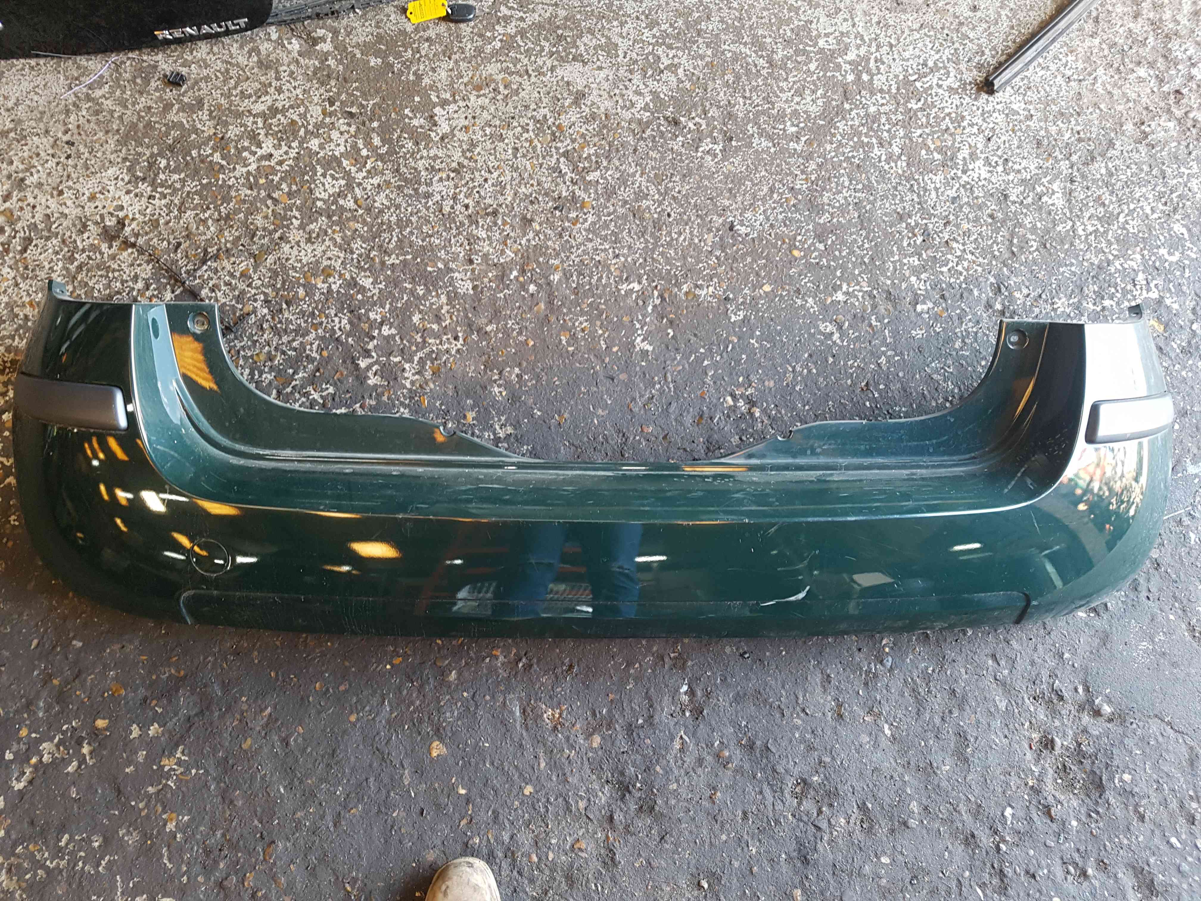 Renault Modus 2004-2008 Rear Bumper Green Ovd93