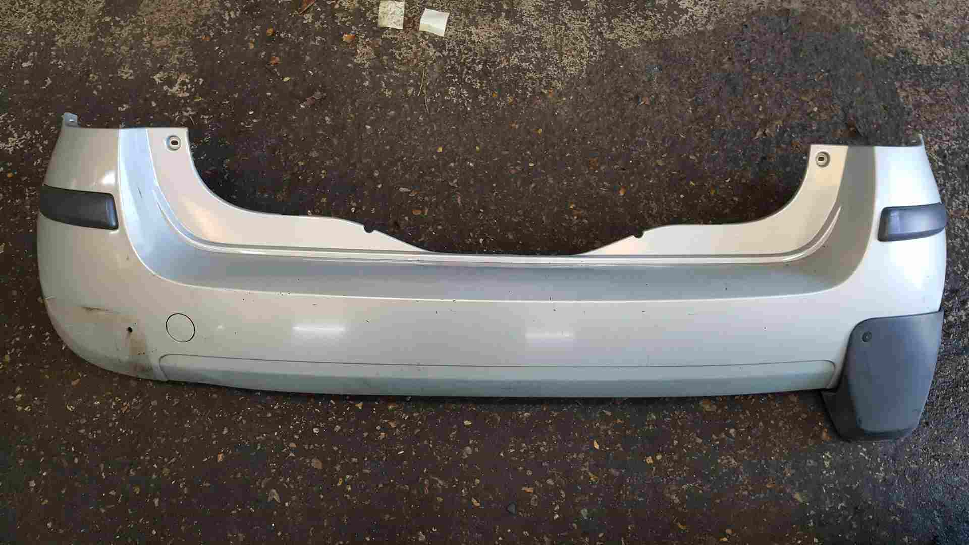 Renault Modus 2004-2008 Rear Bumper Silver 632