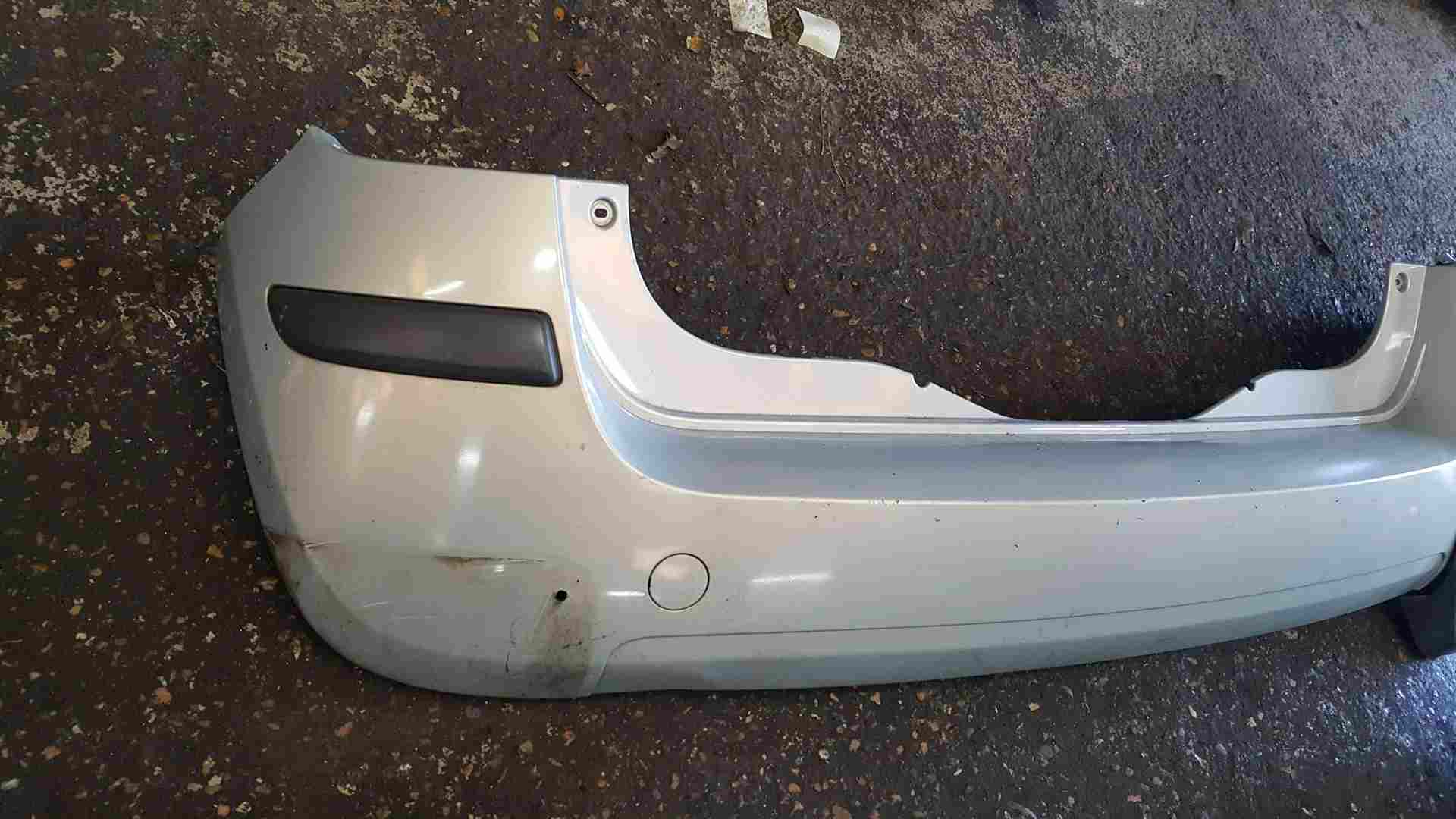 Thumb 3 Renault Modus 2004-2008 Rear Bumper Silver 632