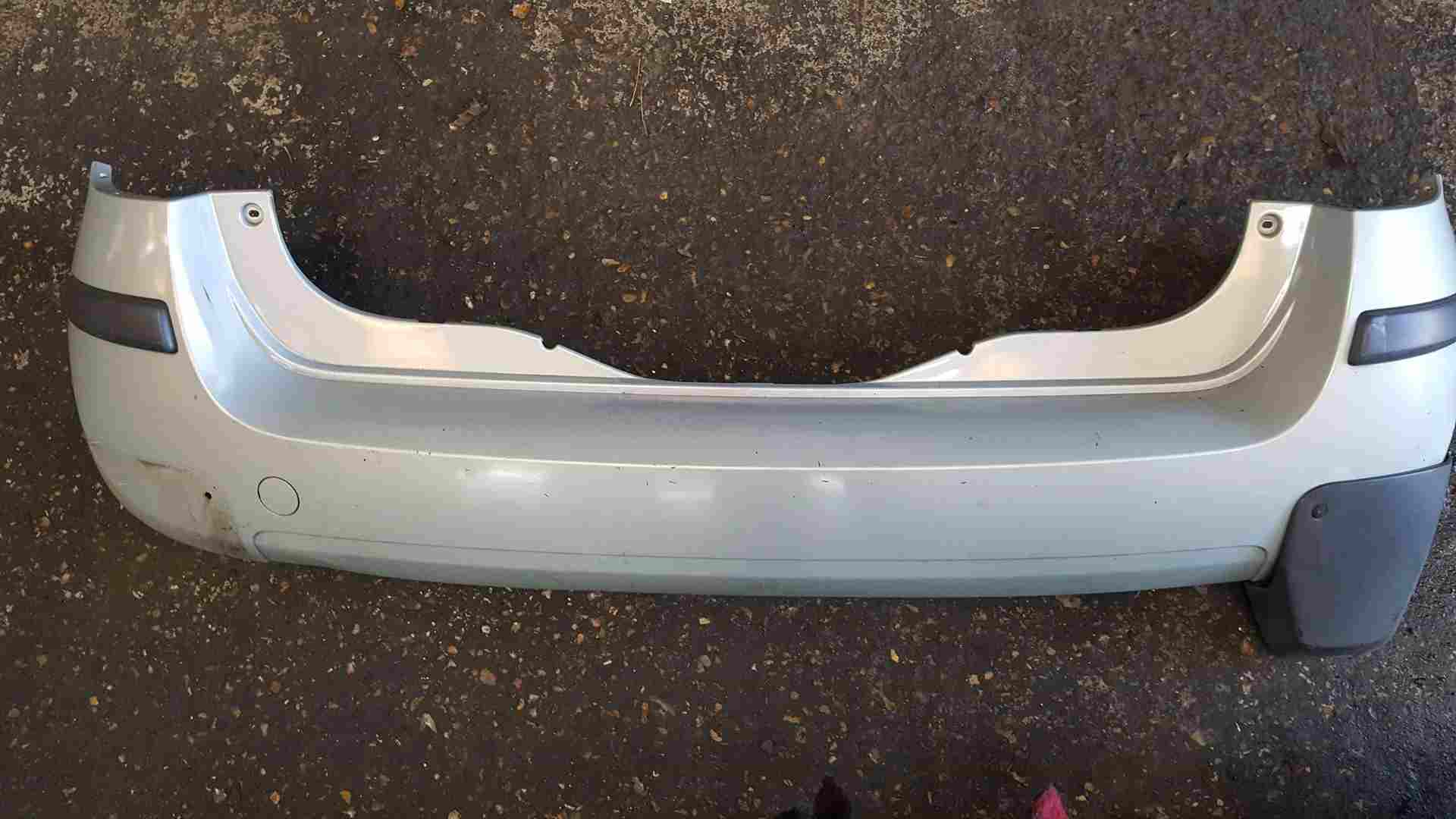 Thumb 5 Renault Modus 2004-2008 Rear Bumper Silver 632