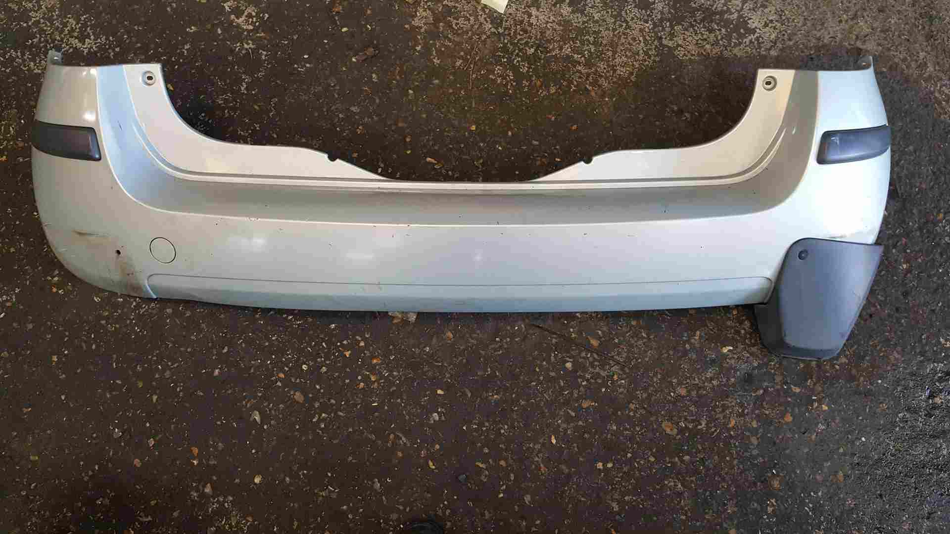 Thumb 7 Renault Modus 2004-2008 Rear Bumper Silver 632