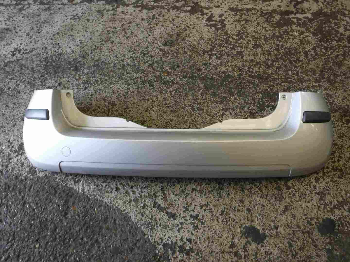 Renault Modus 2004-2008 Rear Bumper Silver TED69