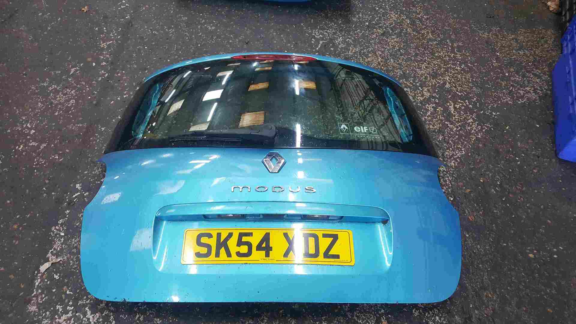 Thumb 3 Renault Modus 2004-2008 Rear Tailgate Boot Aqua Blue Green TEJ42