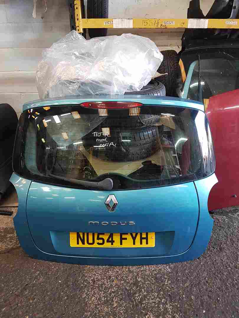 Renault Modus 2004-2008 Rear Tailgate Boot Aqua Blue Green Tej42 TOP Open