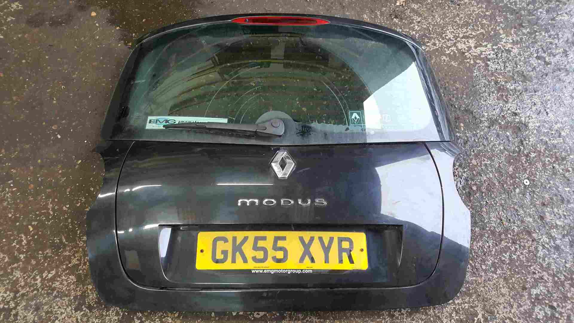 Renault Modus 2004-2008 Rear Tailgate Boot Black 676