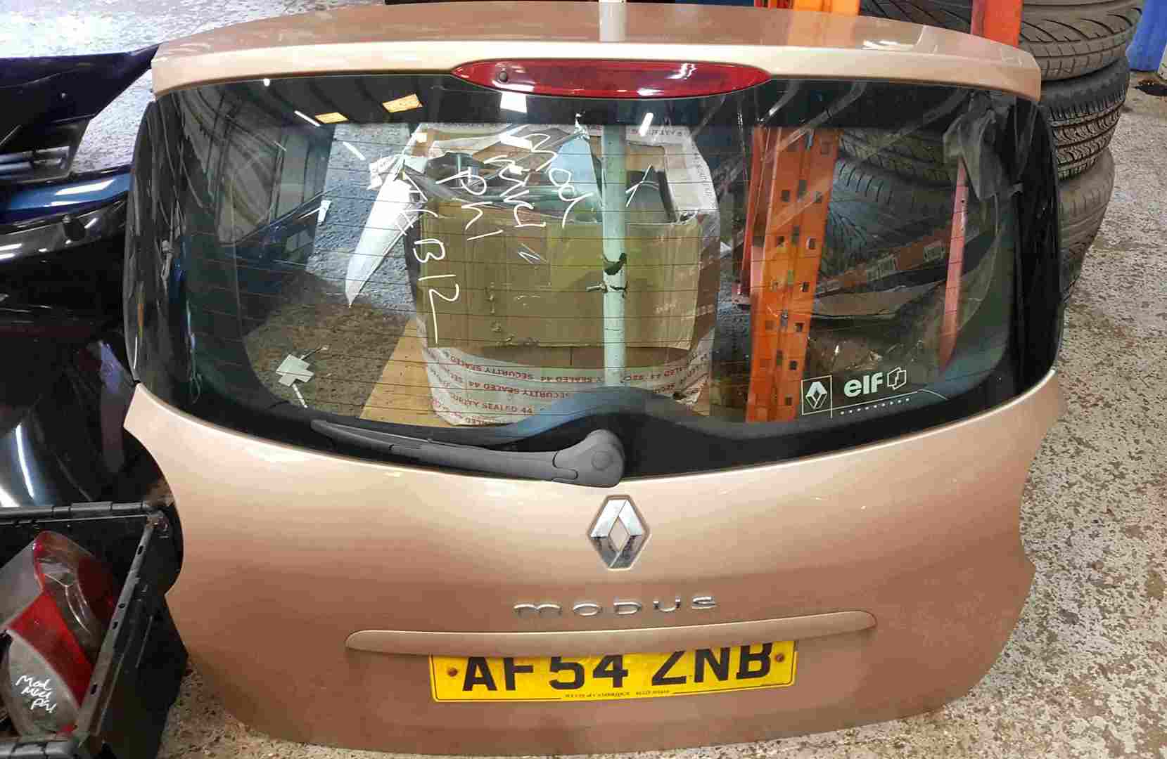 Thumb 2 Renault Modus 2004-2008 Rear Tailgate Boot Gold TED12