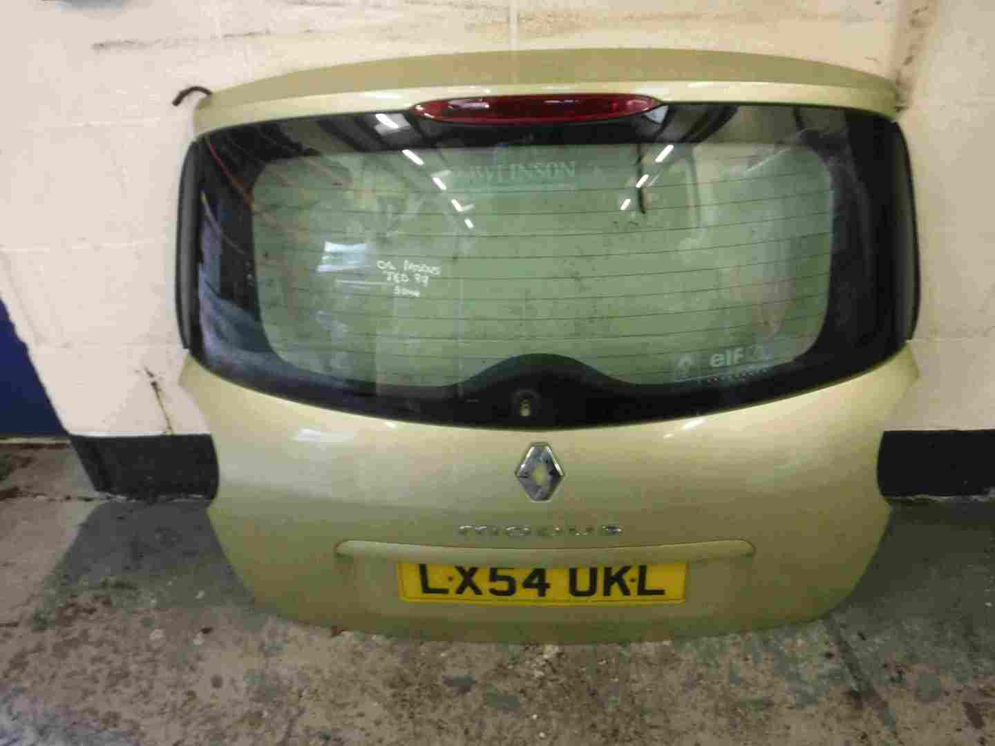 Renault Modus 2004-2008 Rear Tailgate Boot Green TED99