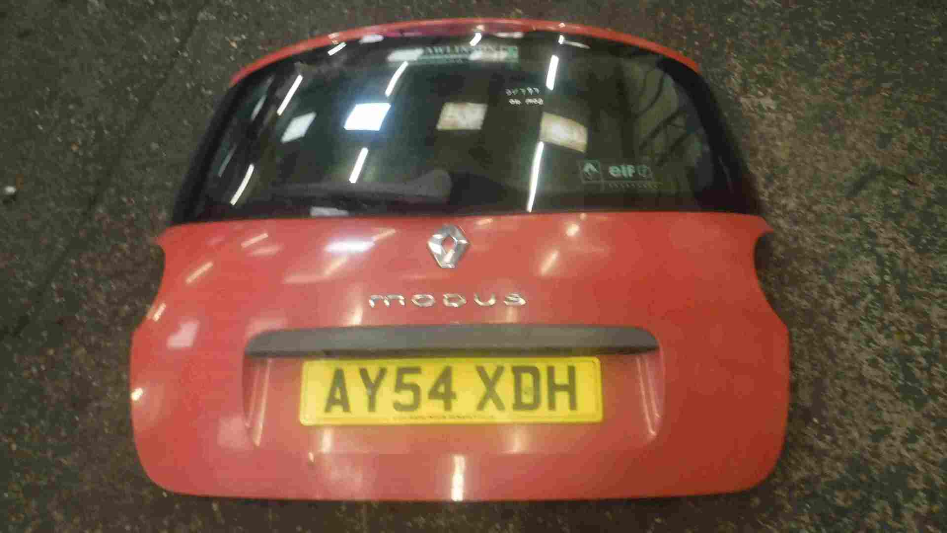 Renault Modus 2004-2008 Rear Tailgate Boot Red Orange OV797