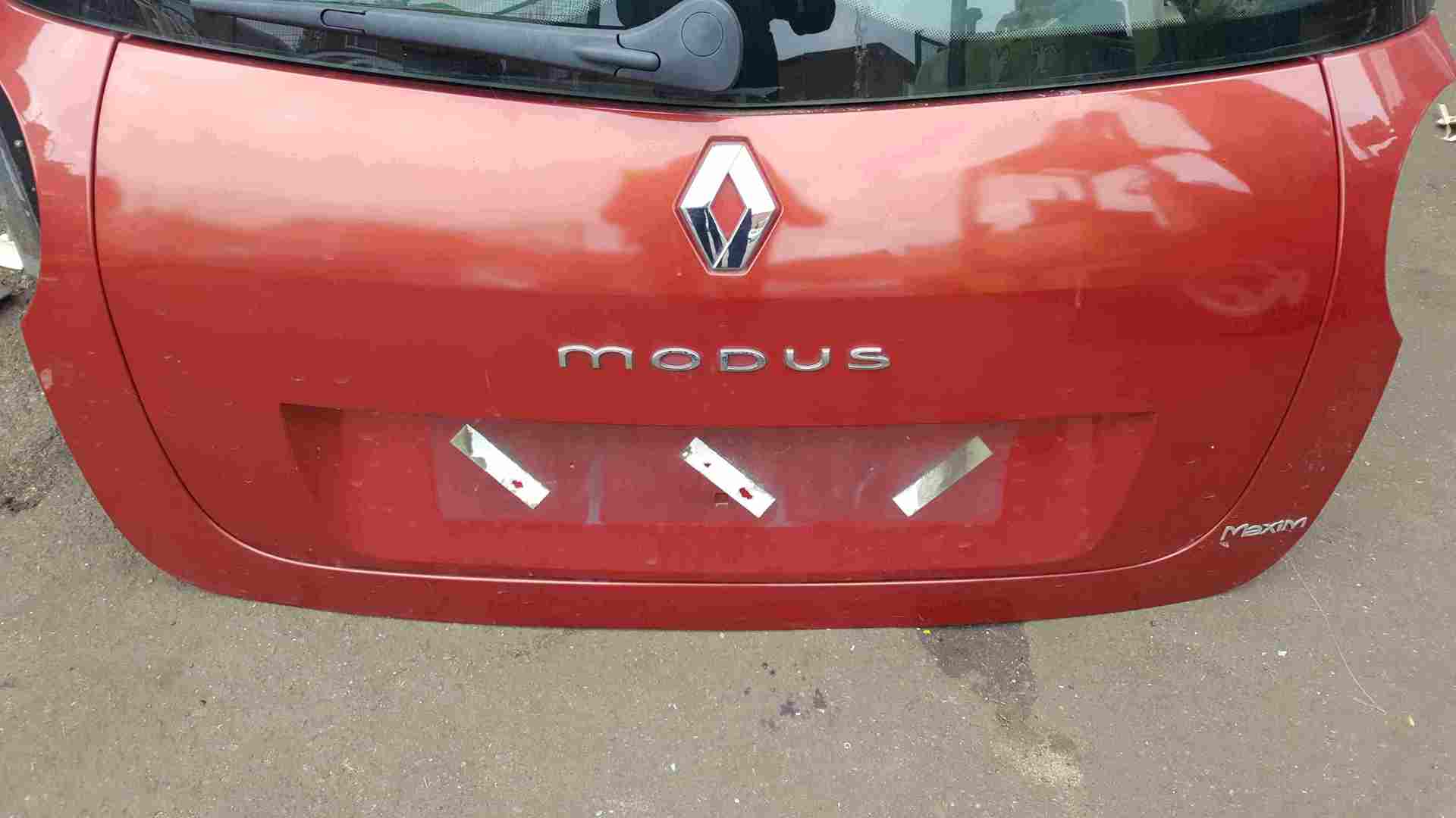 Thumb 3 Renault Modus 2004-2008 Rear Tailgate Boot Red TEB76
