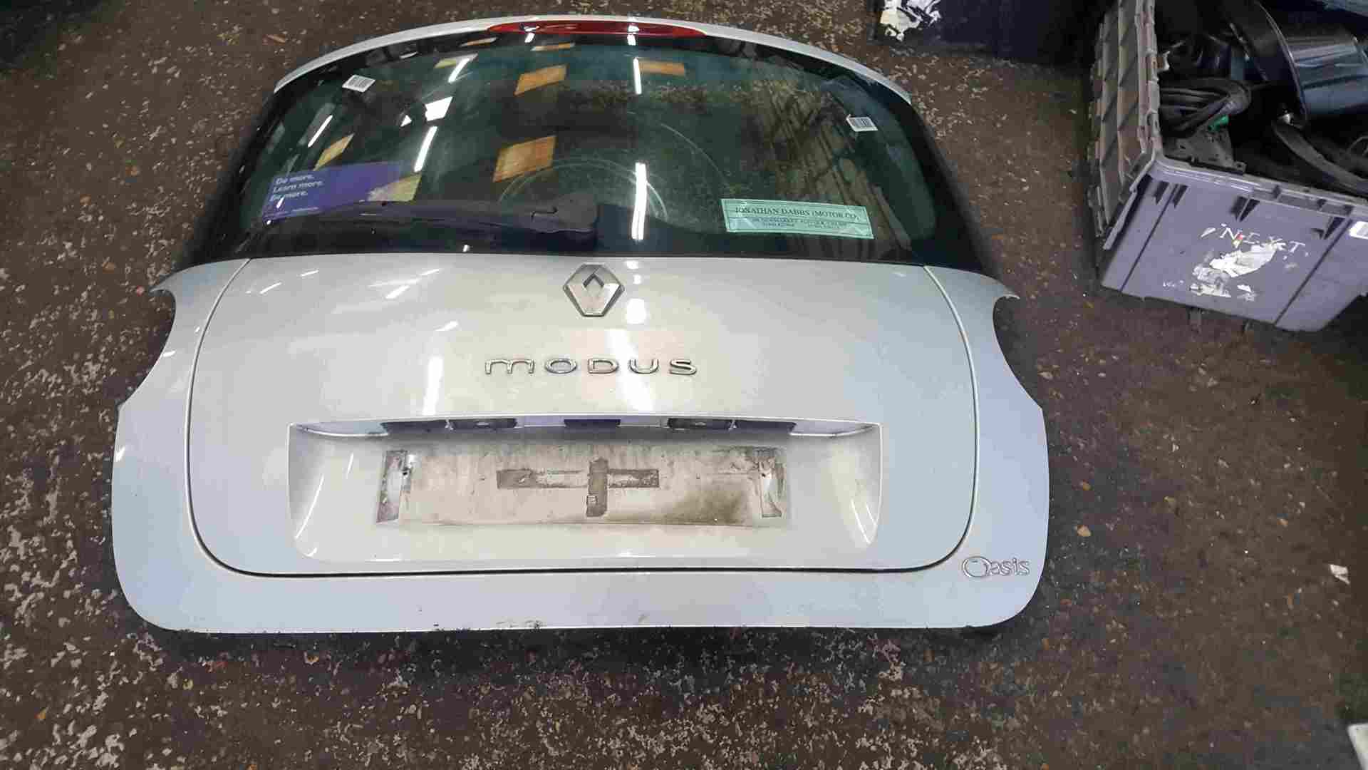 Thumb 3 Renault Modus 2004-2008 Rear Tailgate Boot Silver 632 Open Hatch Type