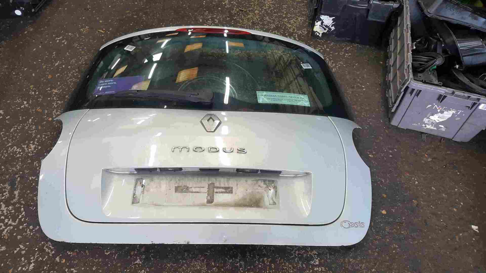 Renault Modus 2004-2008 Rear Tailgate Boot Silver 632 Open Hatch Type
