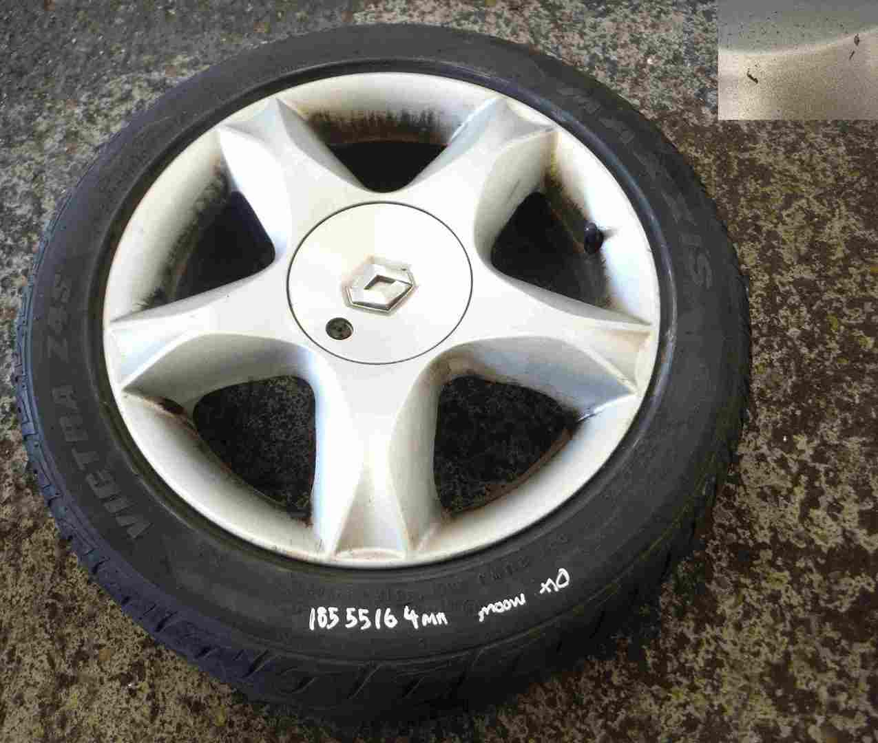 Renault Modus 2004-2008 Riveo Alloy Wheel  Tyre 185 55 16 7mm 8200232000