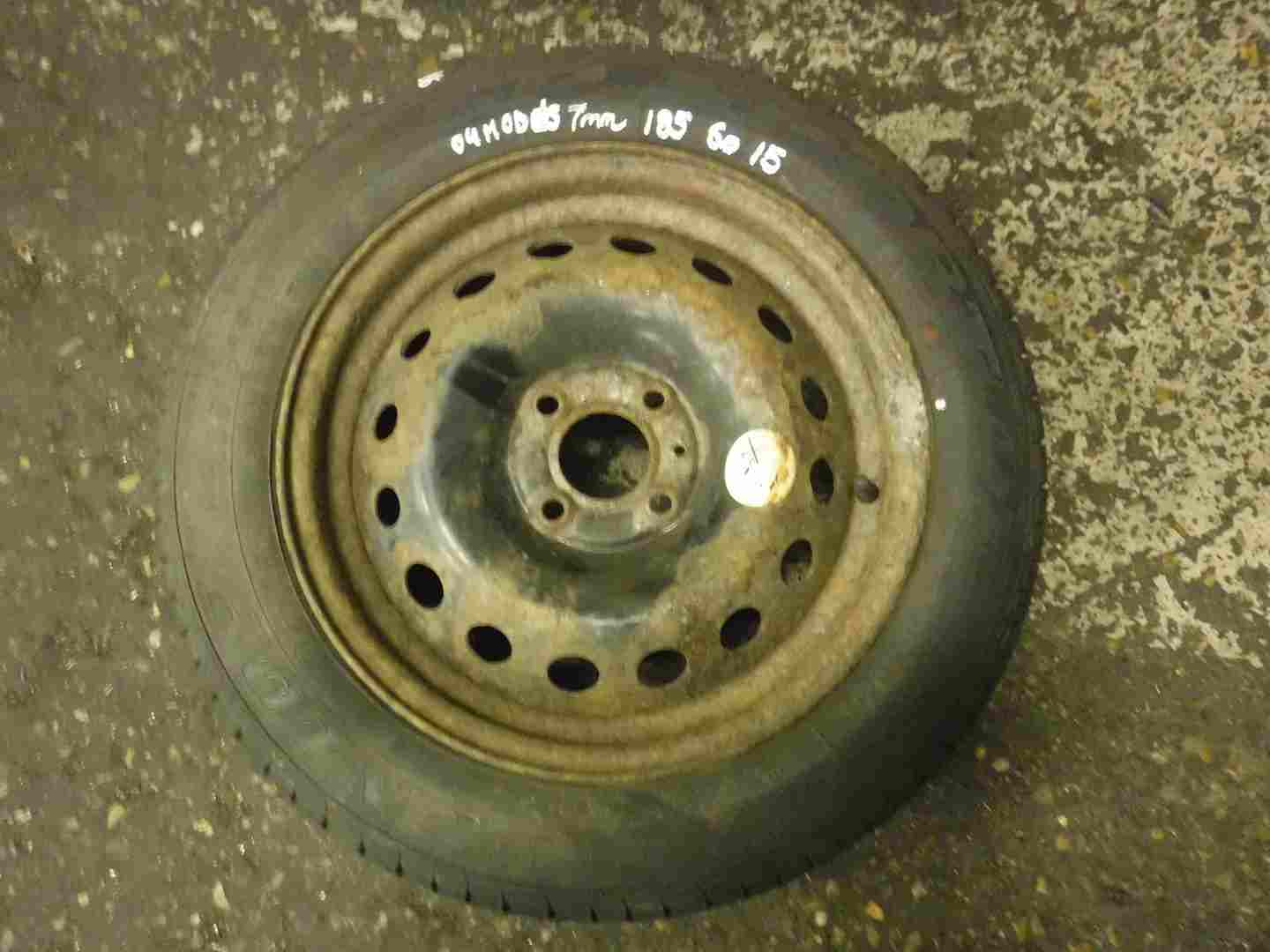 Renault Modus 2004-2008 Space Saver Spare Wheel 185 60 15 7mm