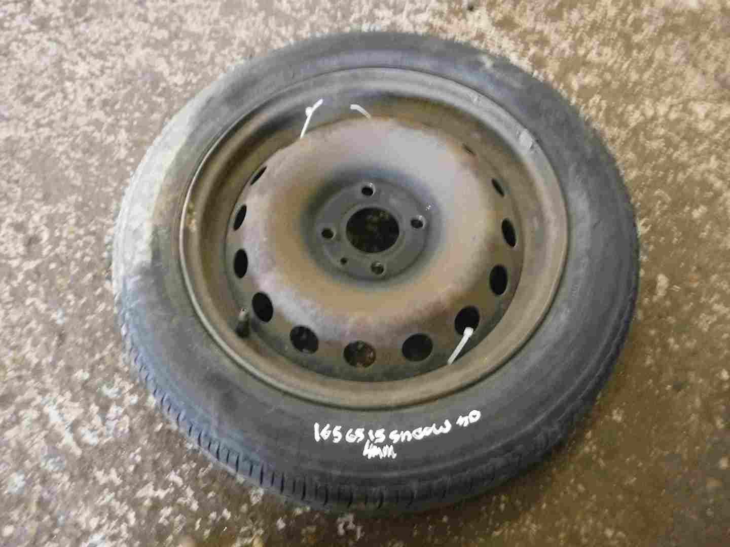 Renault Modus 2004-2008 Steel Wheel Rim + Tyre 165 65 15 4mm Tread