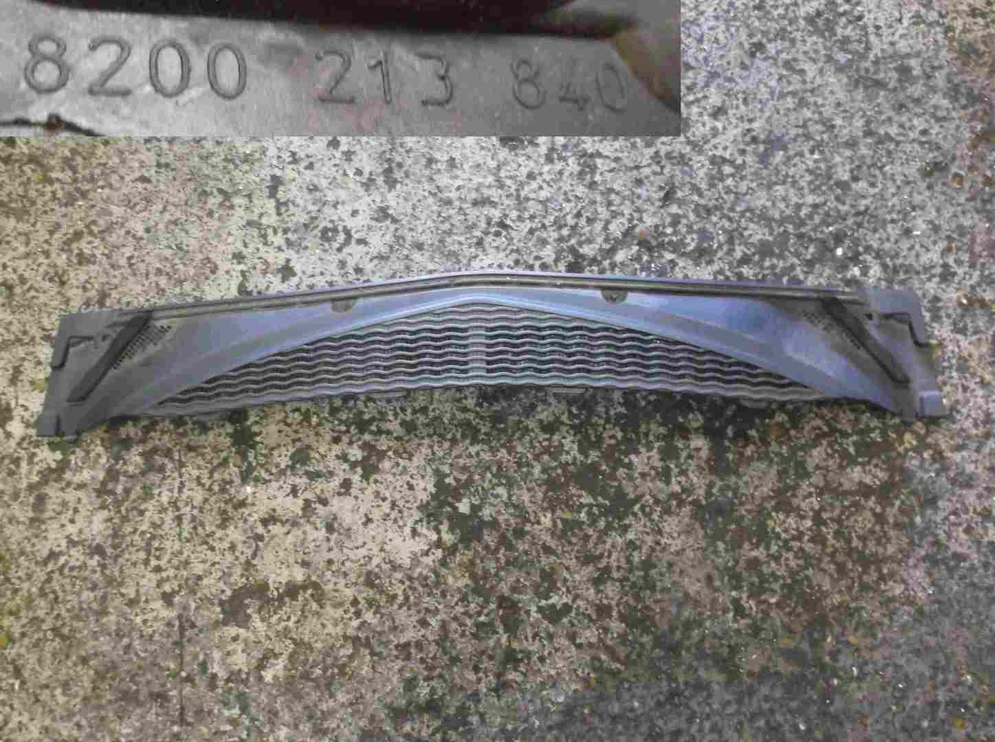 Renault Modus 2004-2012 Scuttle Panel Plastic Trim AIR Vent 8200213840