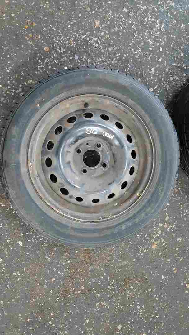 Renault Modus 2004-2012 Steel Wheel Rim + Tyre 195 60 15 6mm