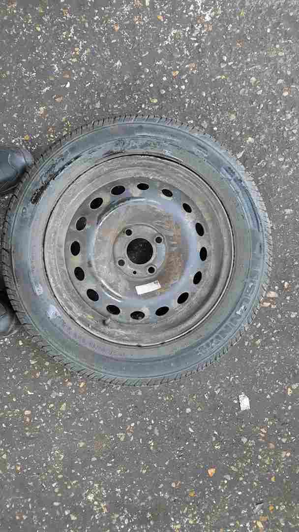 Renault Modus 2004-2012 Steel Wheel Rim + Tyre 195 60 15 8mm