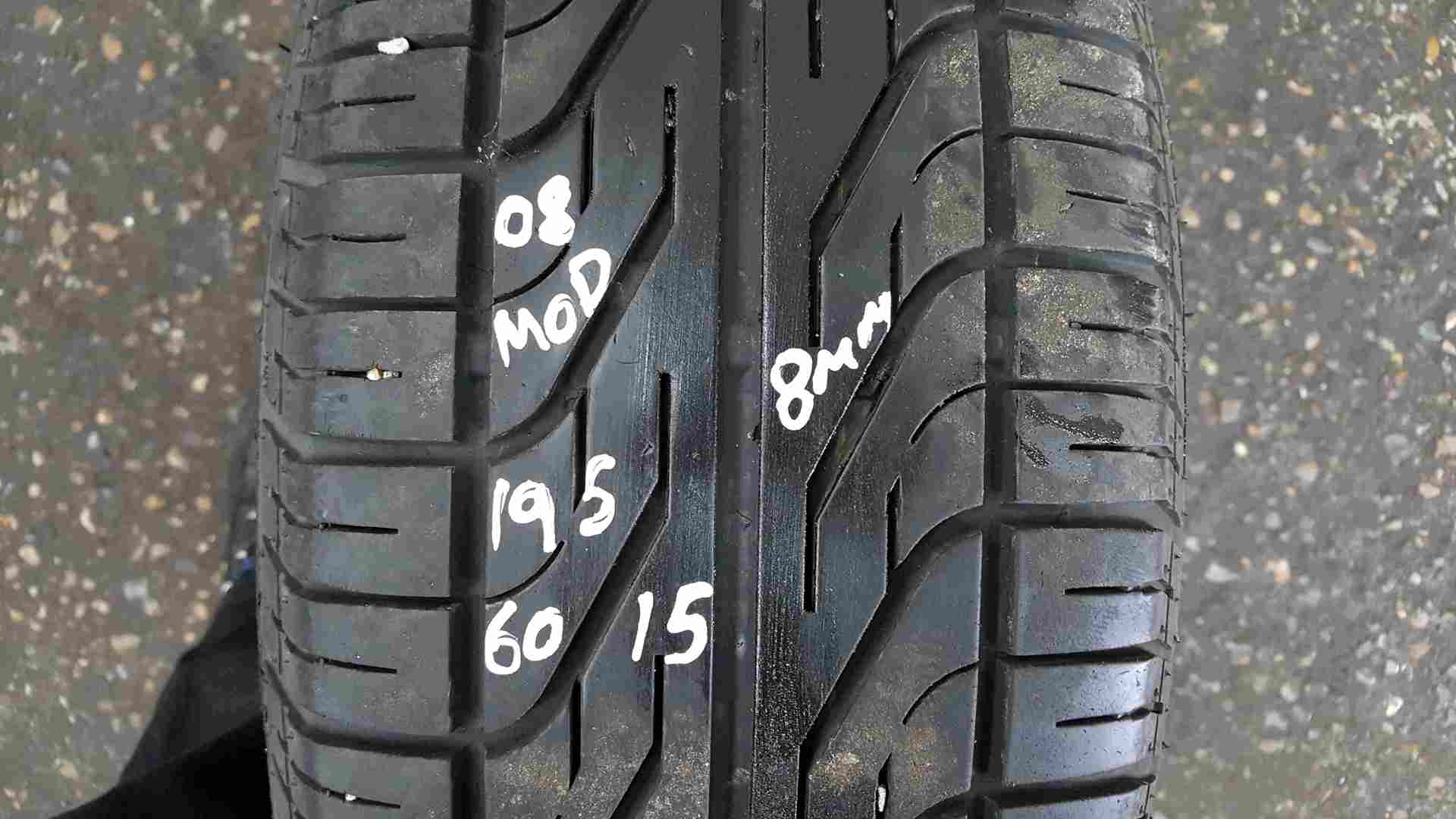Thumb 3 Renault Modus 2004-2012 Steel Wheel Rim + Tyre 195 60 15 8mm