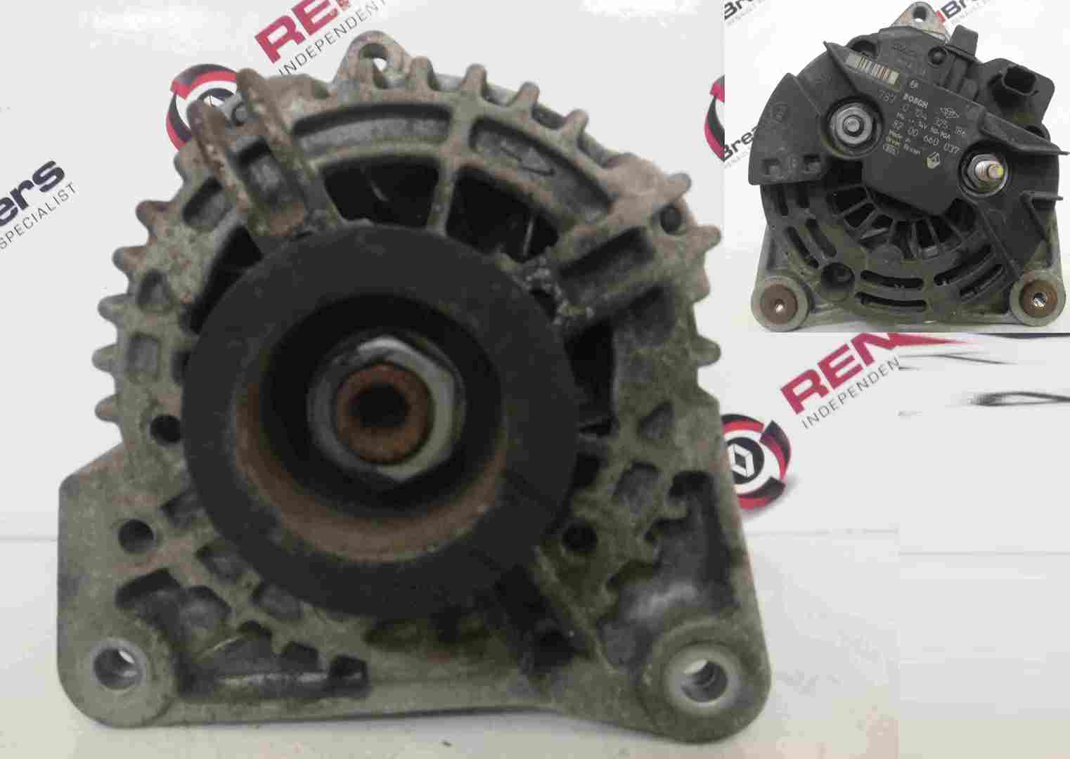 Renault Modus 2008-2012 1.2 tCe Alternator D4F 784 8200660037