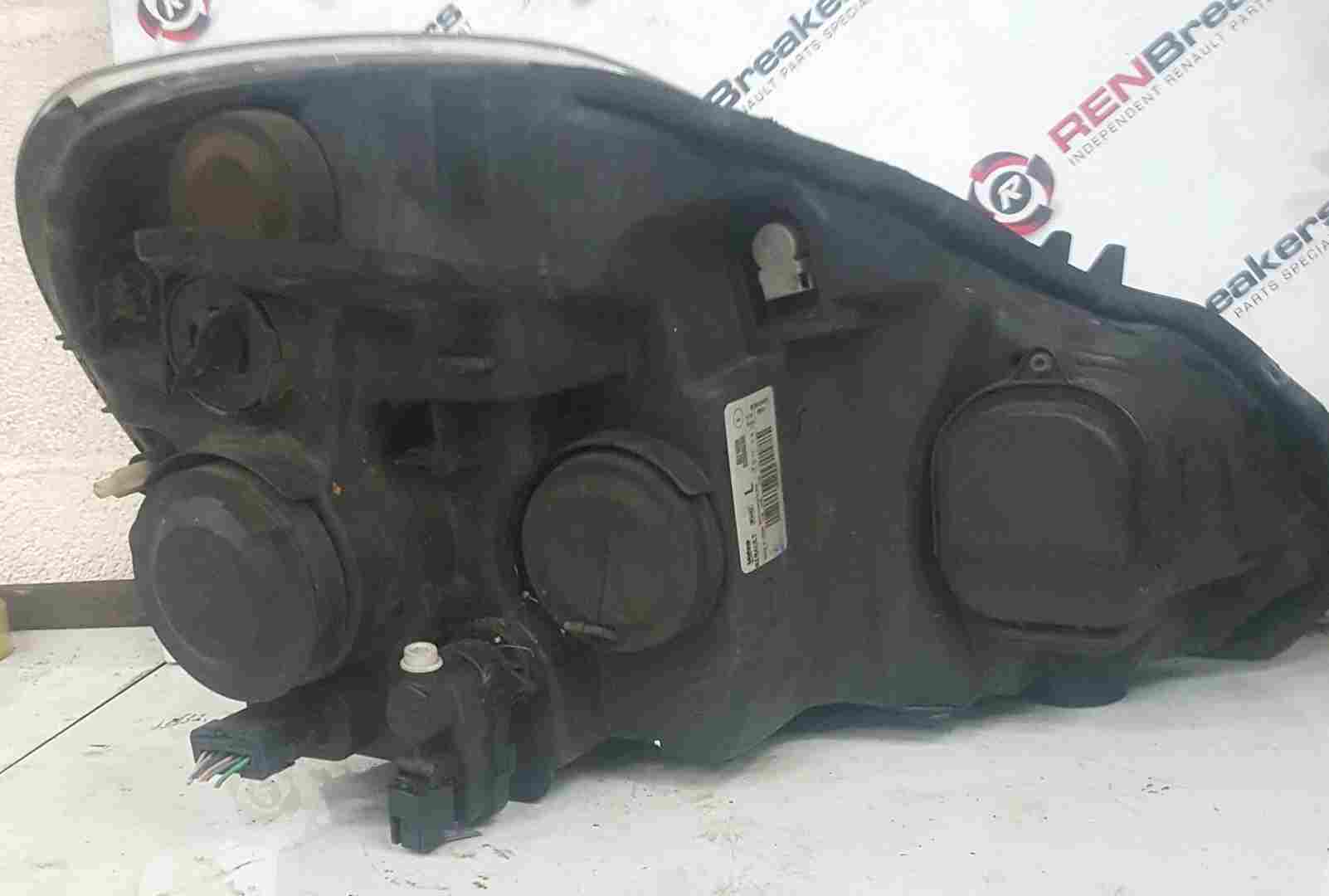 Thumb 6 Renault Modus 2008-2012 Headlight NSF Passenger Side Broken TAB NS 8200658388