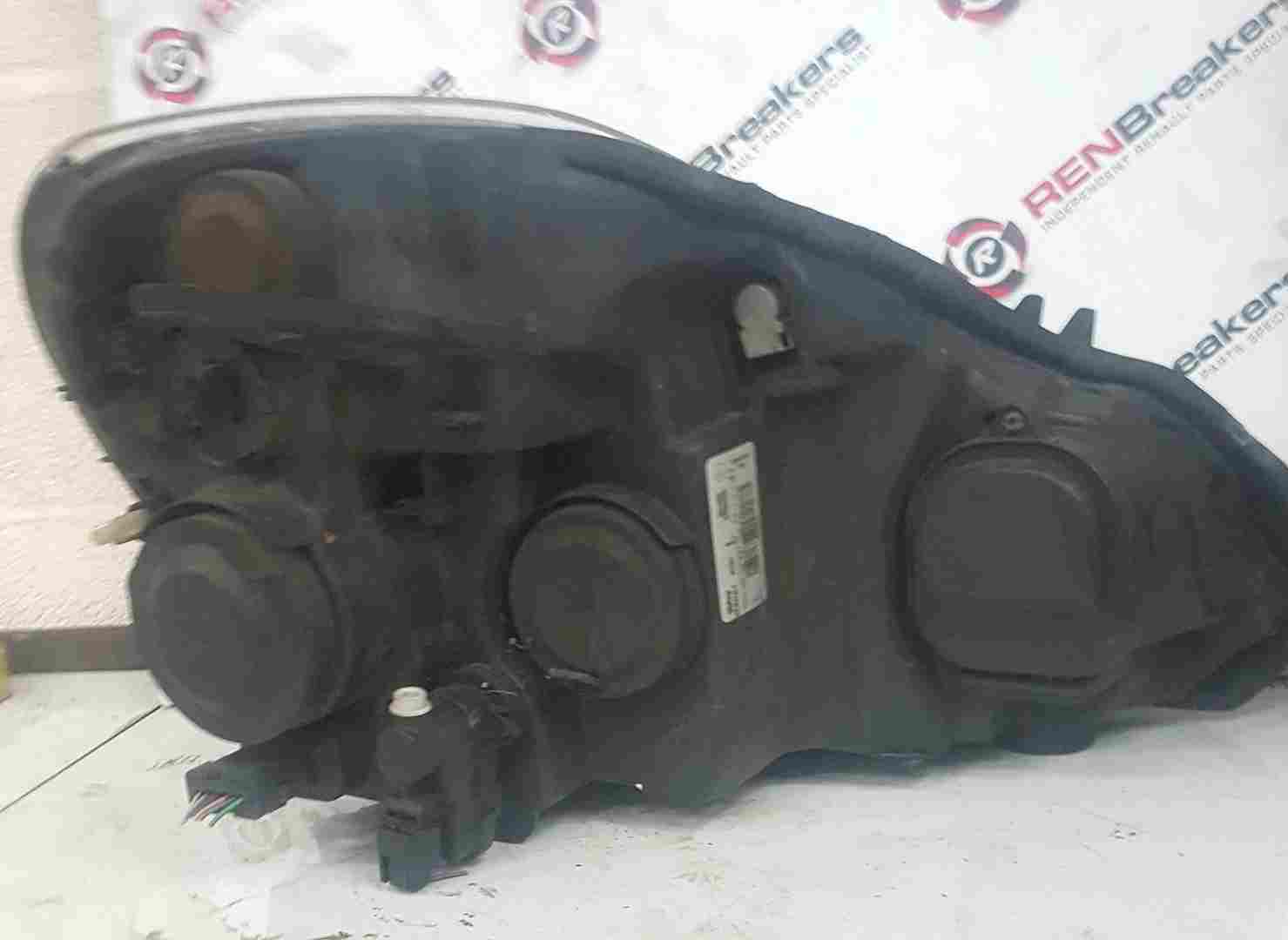 Thumb 5 Renault Modus 2008-2012 Headlight NSF Passenger Side Broken TAB NS 8200658388