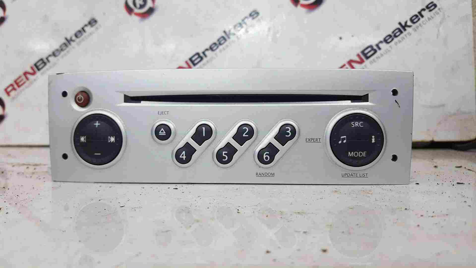Thumb 4 Renault Modus 2008-2012 Radio Cd Player Update List Silver 8200633632 