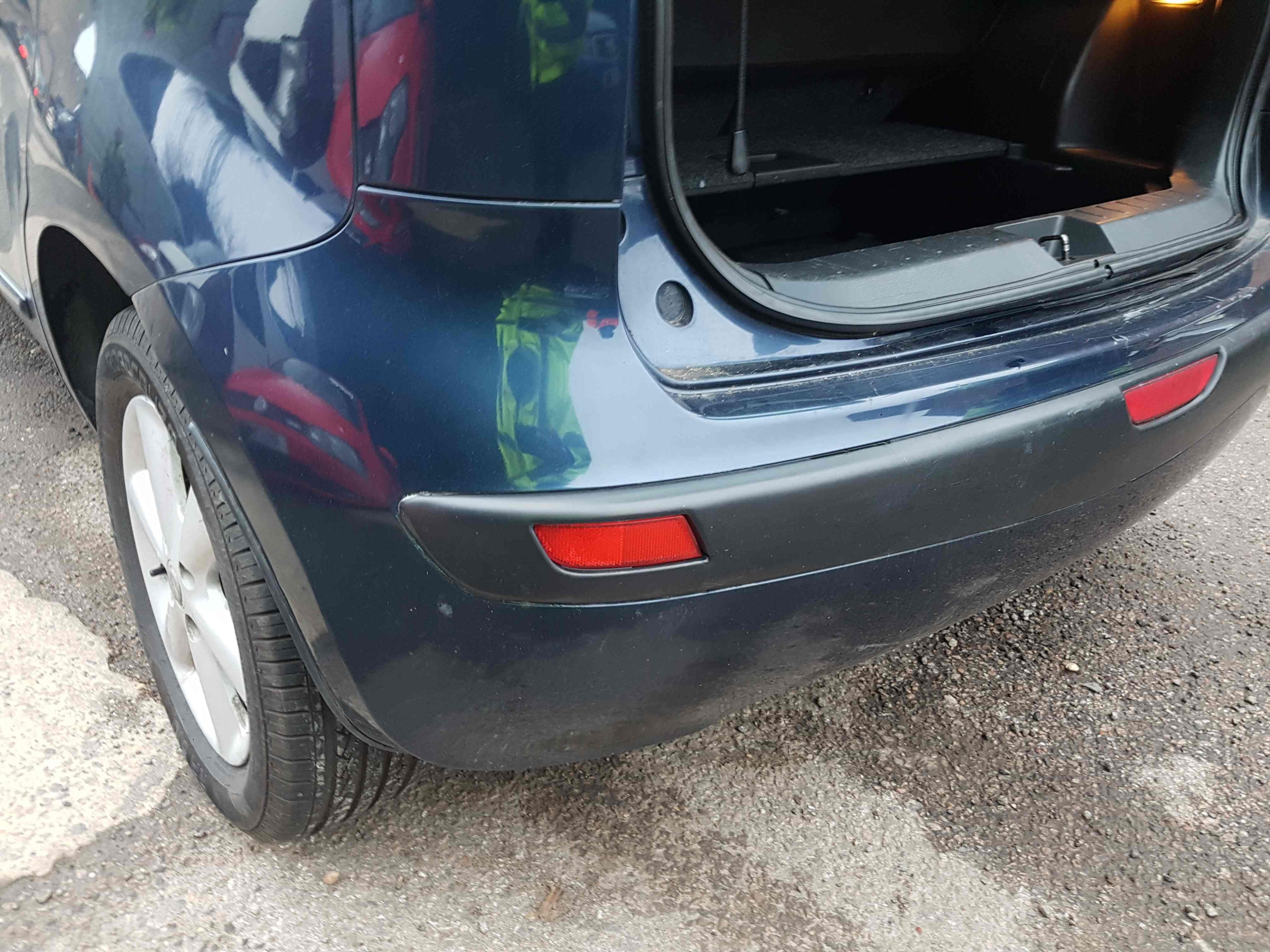 Thumb 6 Nissan Note 2005-2008 Rear Bumper Green Blue BW9