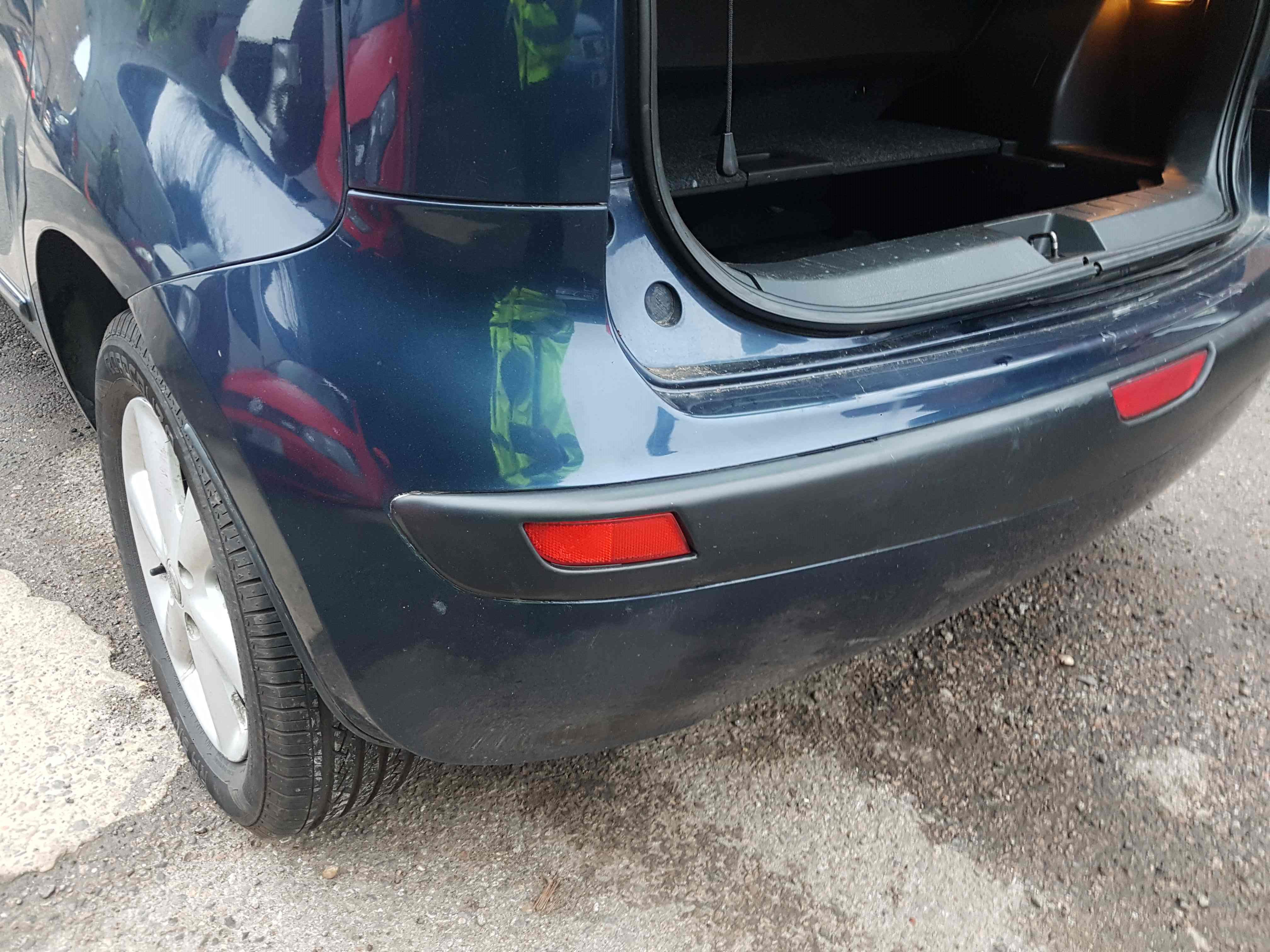 Thumb 5 Nissan Note 2005-2008 Rear Bumper Green Blue BW9