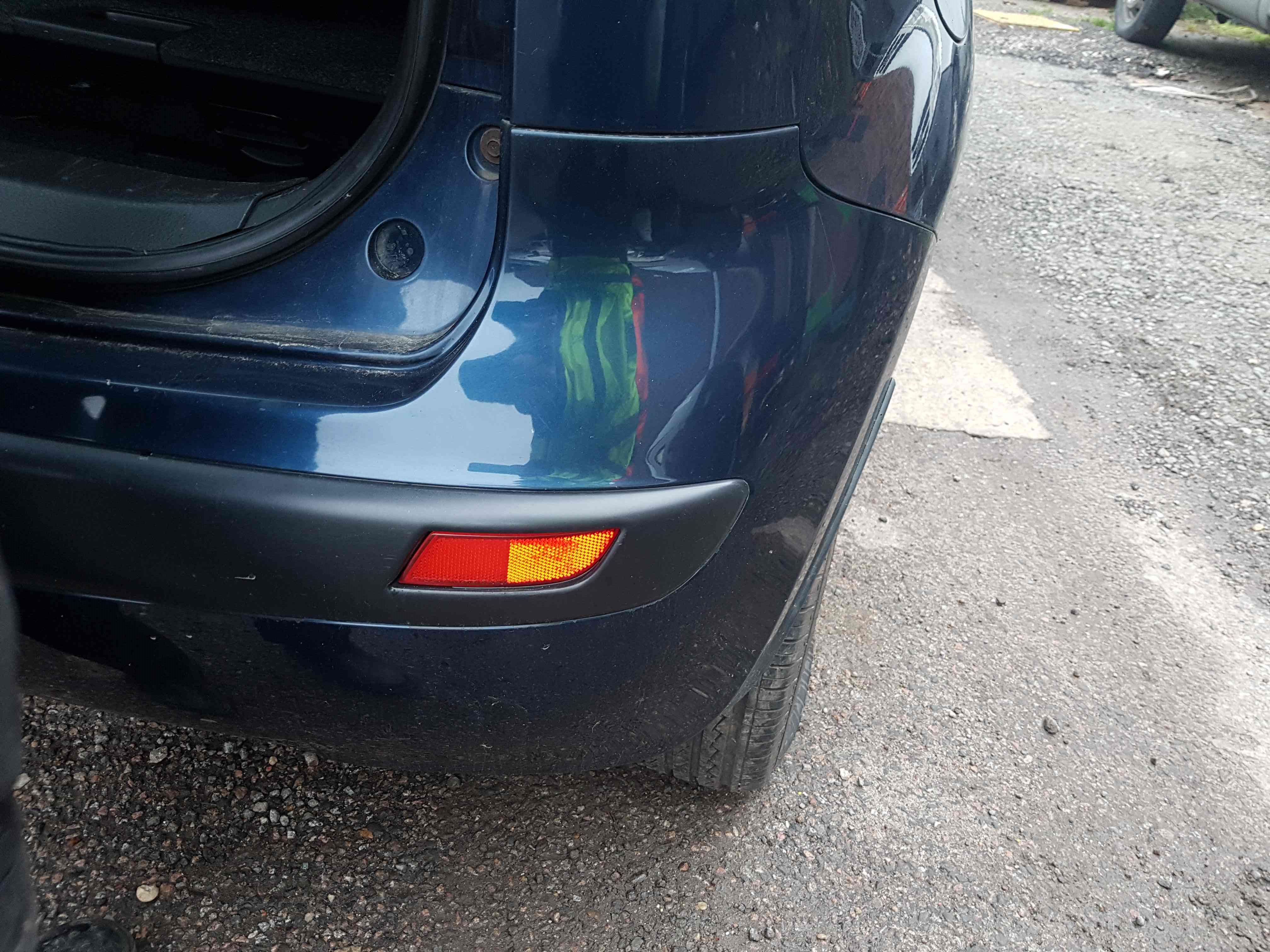 Thumb 4 Nissan Note 2005-2008 Rear Bumper Green Blue BW9