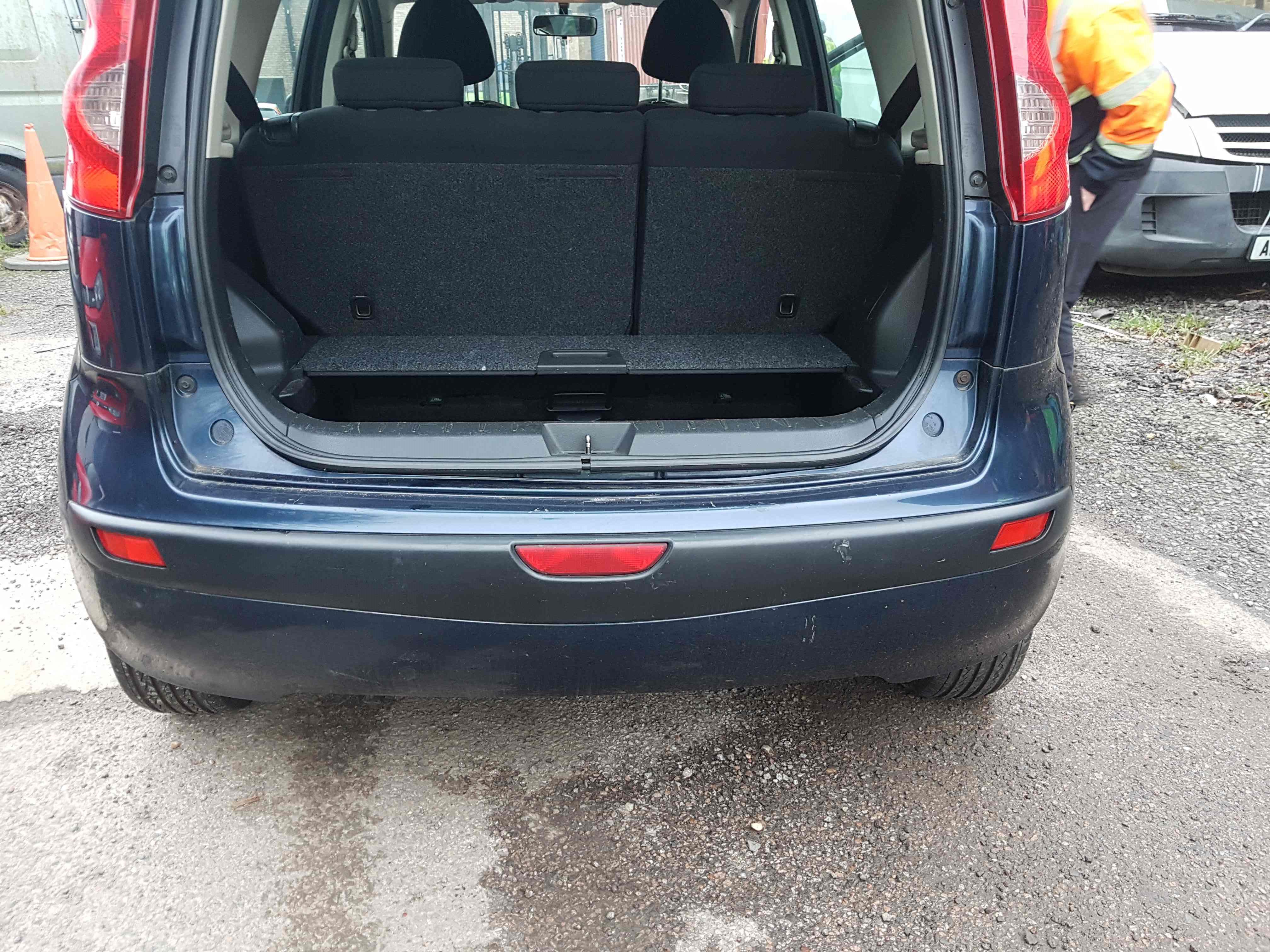 Thumb 3 Nissan Note 2005-2008 Rear Bumper Green Blue BW9