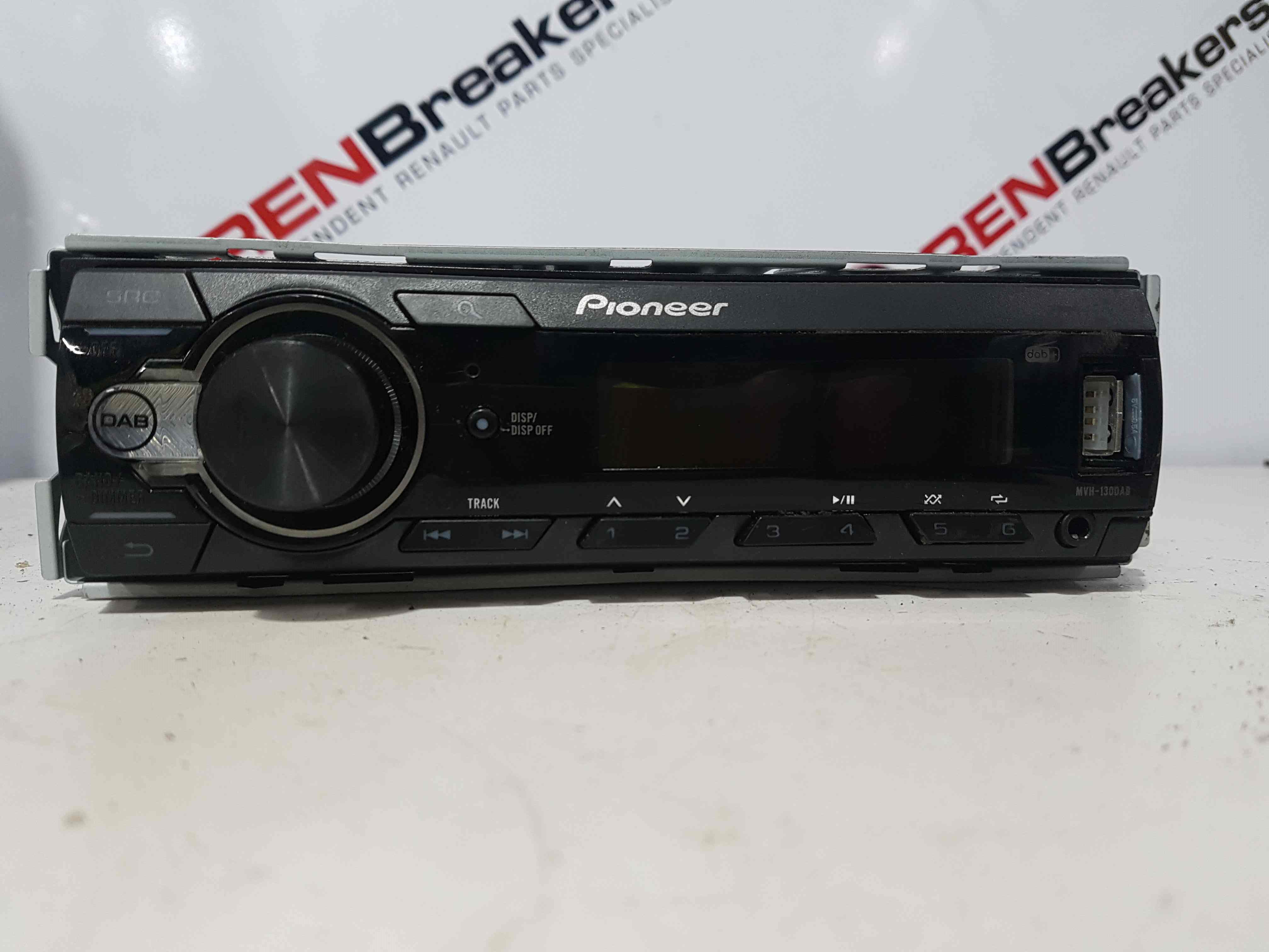 Thumb 2 Renault Pioneer MVH 130DAB Radio Player USB Aux Input 2000-2020 MVH-130DAB