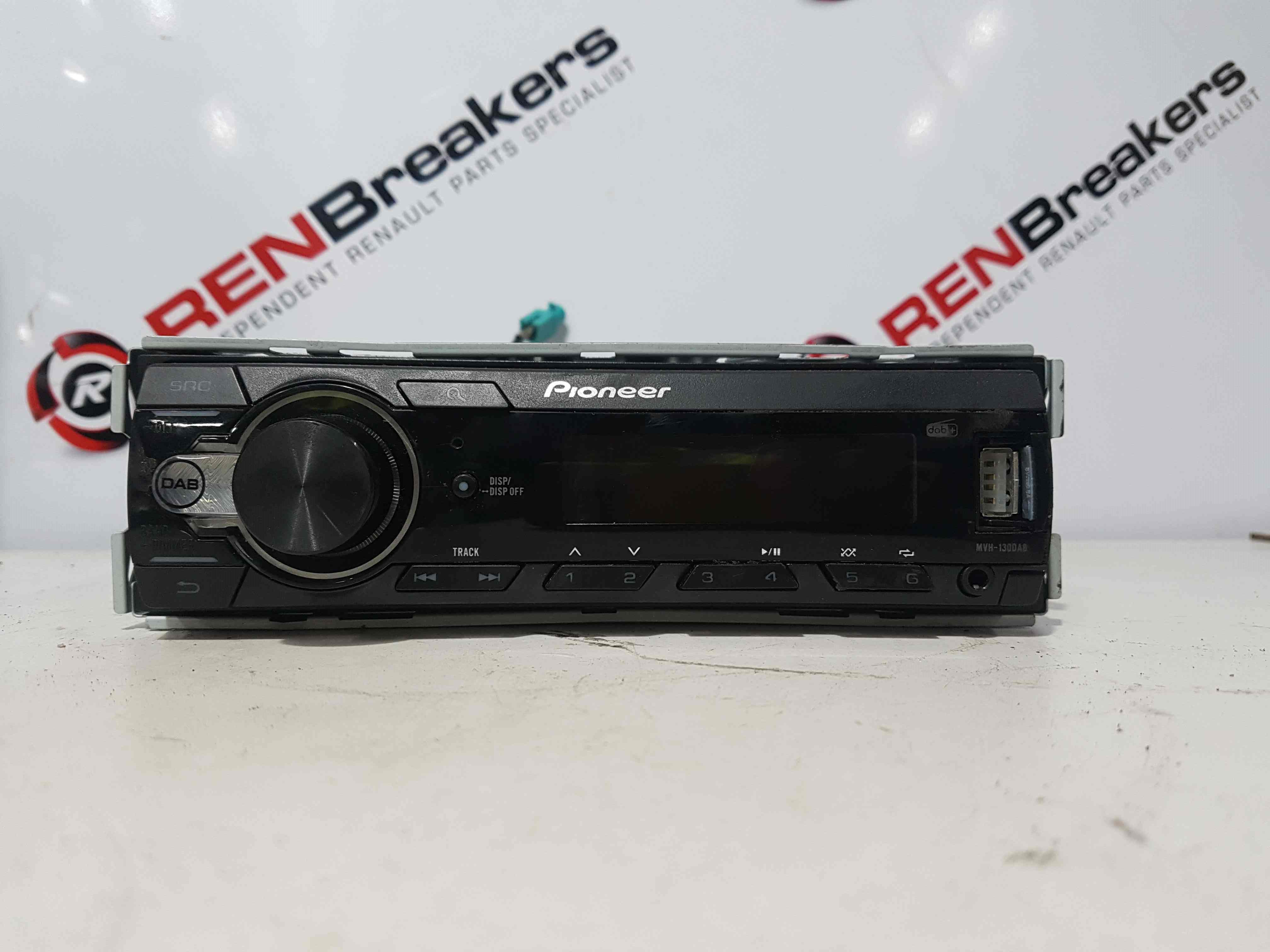 Thumb 7 Renault Pioneer MVH 130DAB Radio Player USB Aux Input 2000-2020 MVH-130DAB