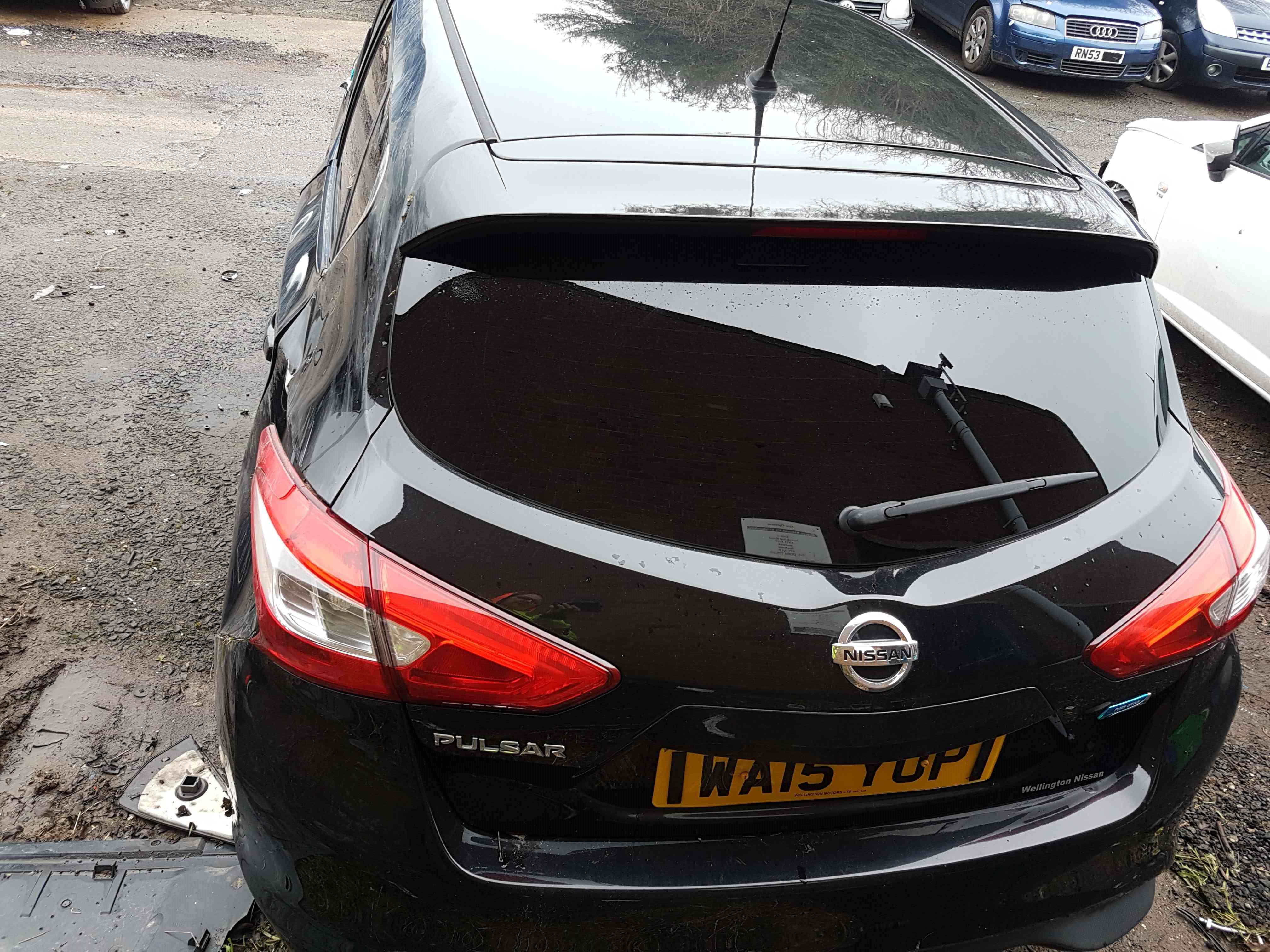 Thumb 2 Renault Pulsar MK6 2014-2018 Rear Boot Hatch Tail Gate GN0 Black Metallic