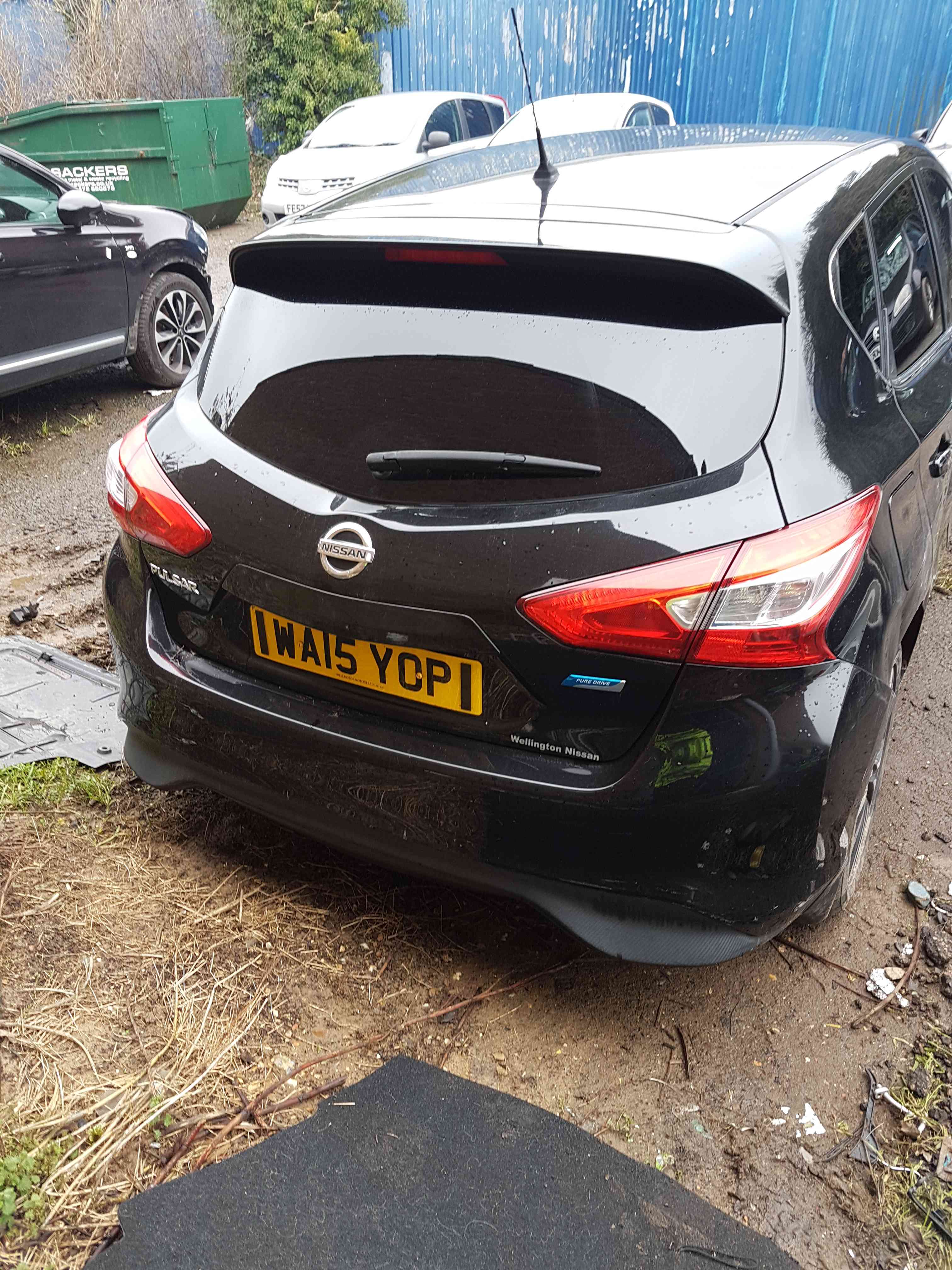 Thumb 8 Renault Pulsar MK6 2014-2018 Rear Boot Hatch Tail Gate GN0 Black Metallic