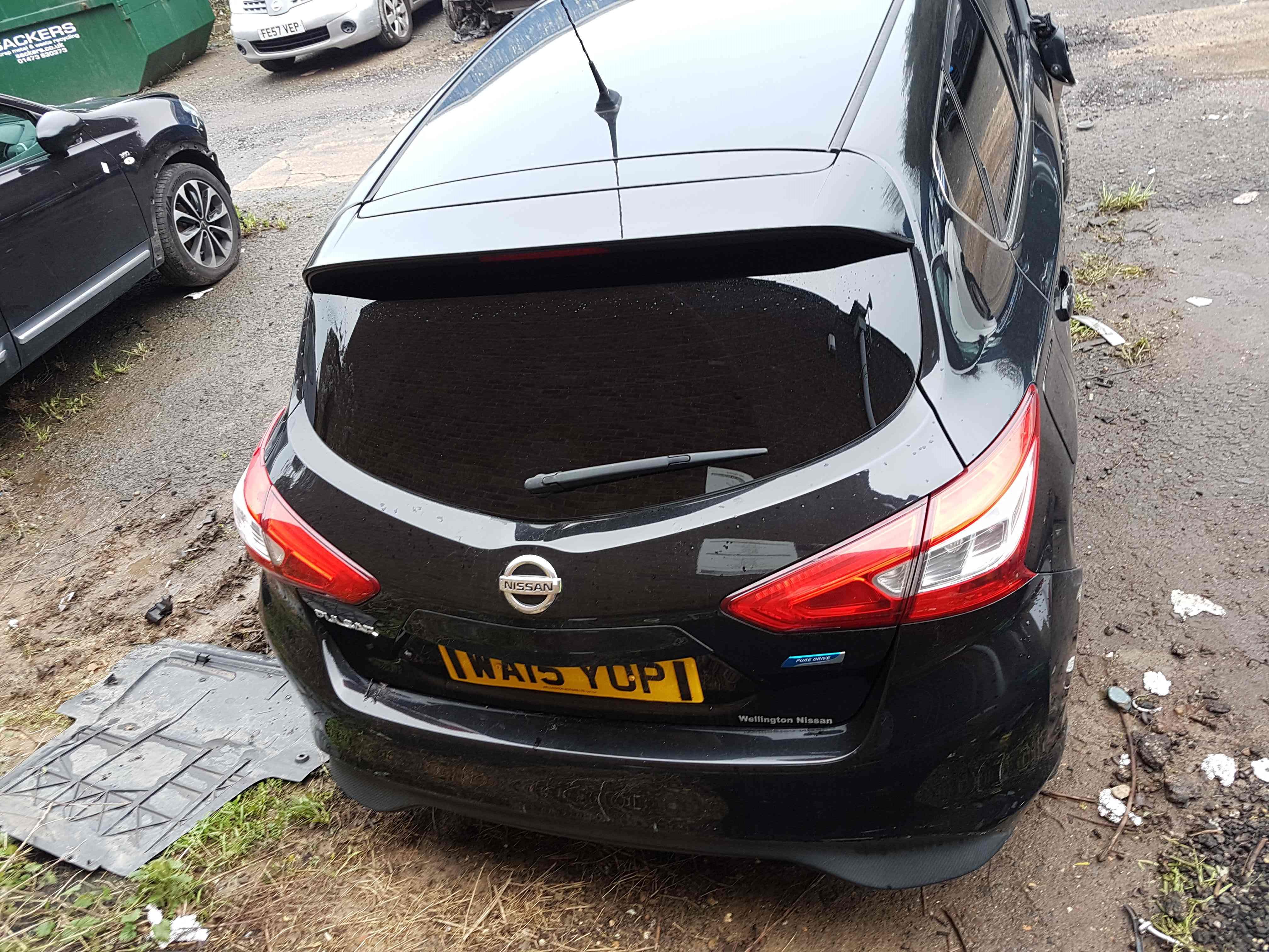 Thumb 9 Renault Pulsar MK6 2014-2018 Rear Boot Hatch Tail Gate GN0 Black Metallic