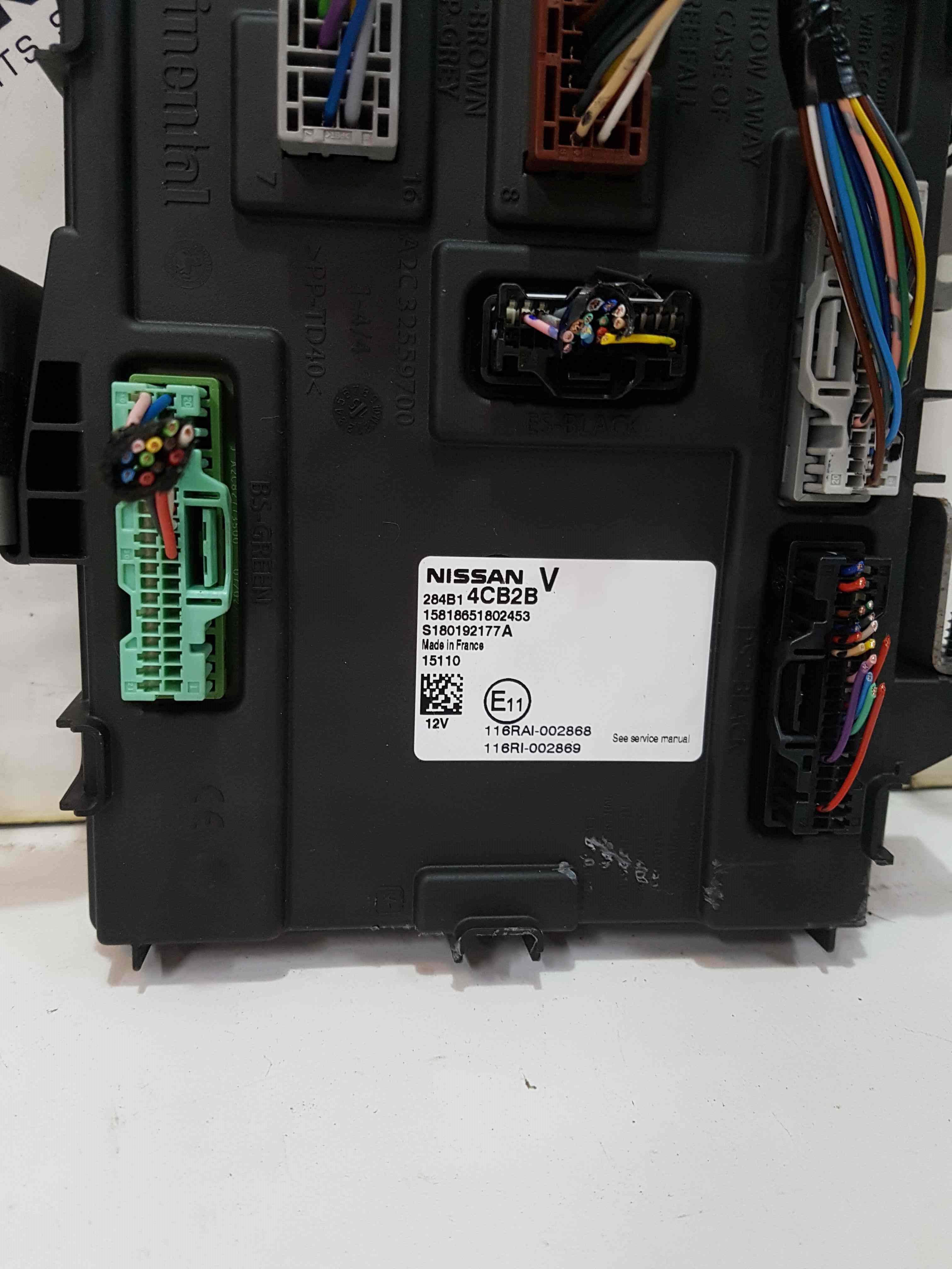 Thumb 2 Renault Qashqai MK2 2013-2017 BCM Body Control Unit ECU 284B14cb2b