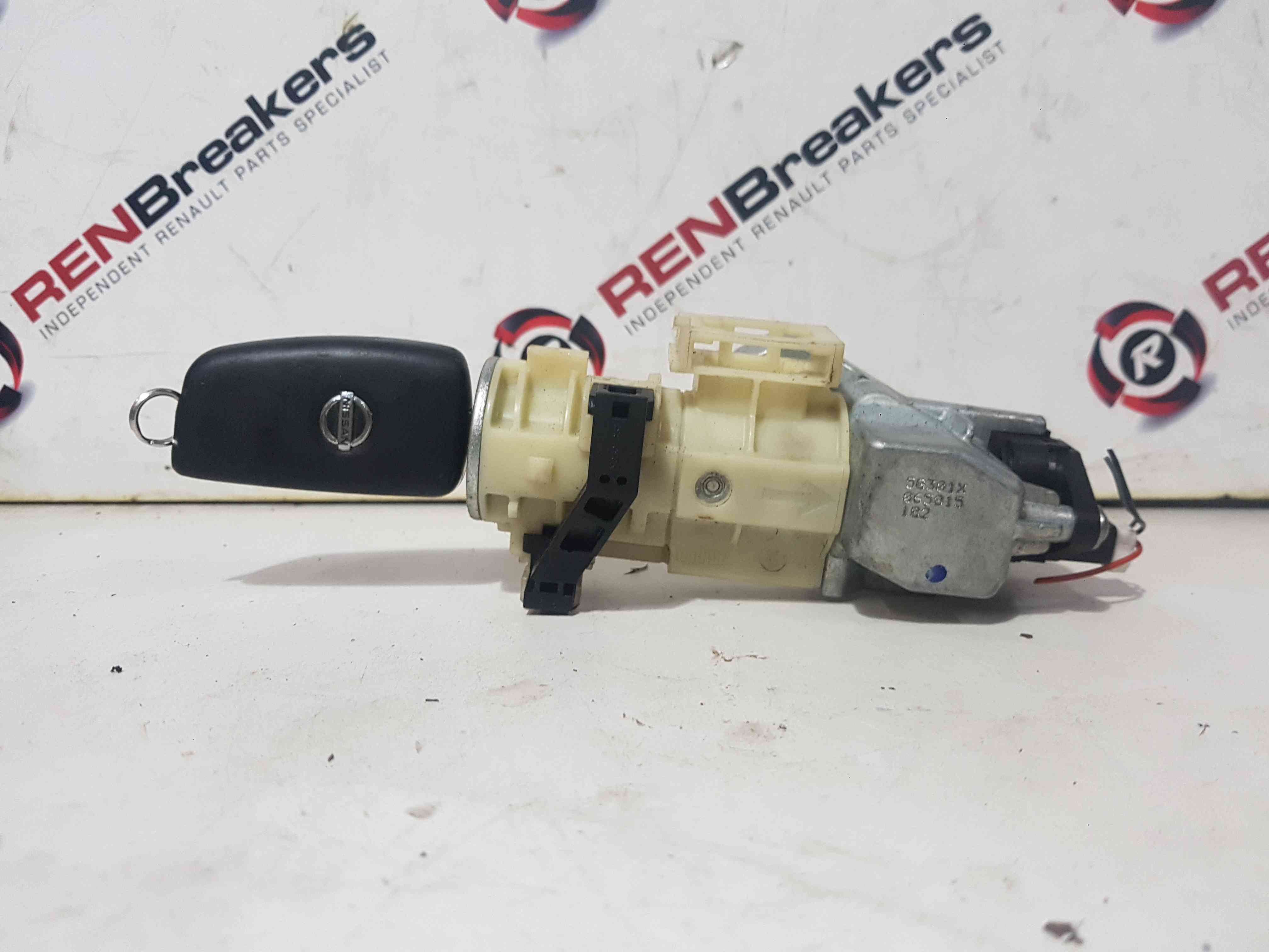 Thumb 5 Renault Qashqai MK2 2013-2017 Ignition Barrel + KEY N0504977