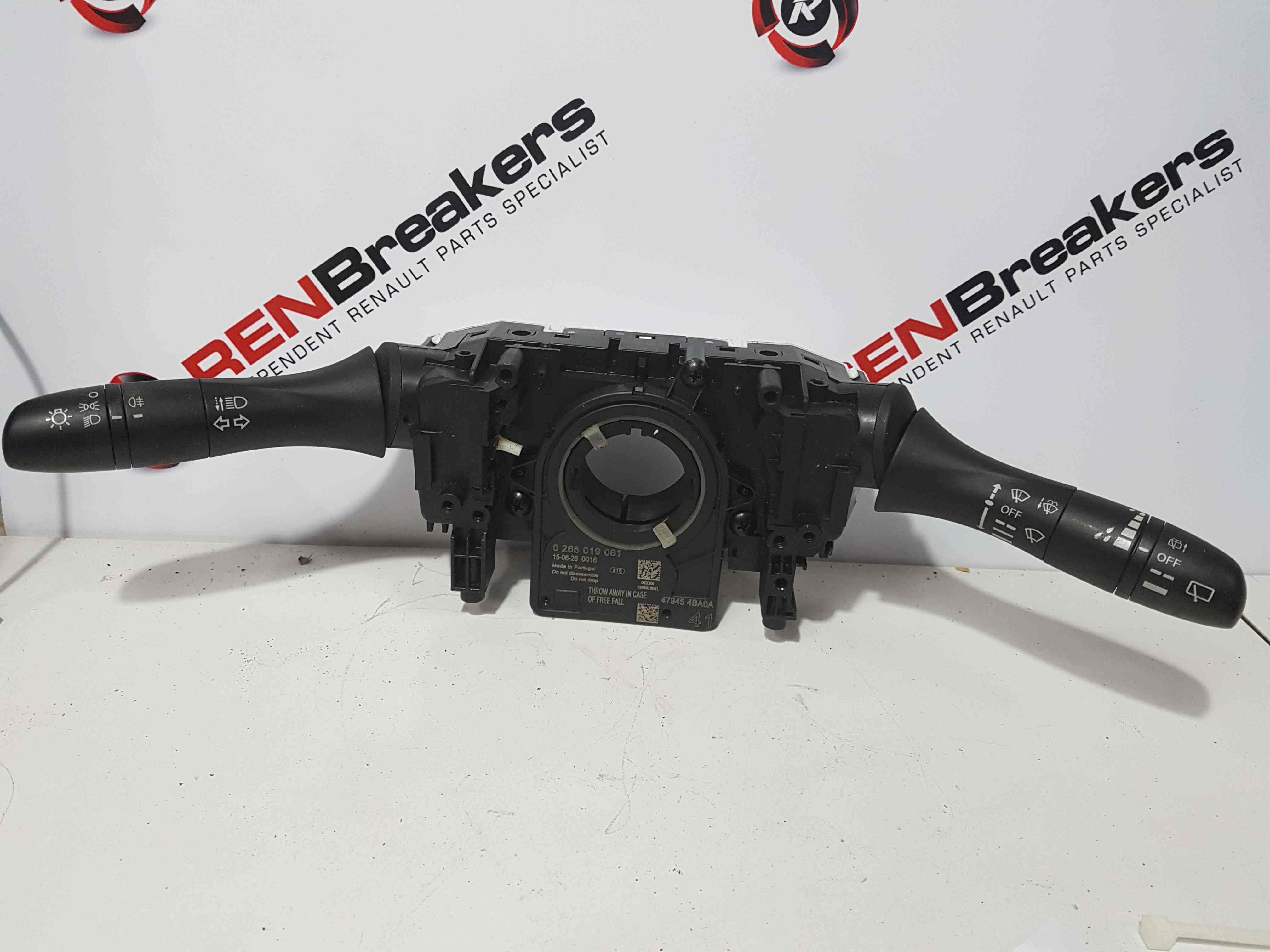 Thumb 5 Renault Qashqai MK2 2013-2017 Squib Stalk Wiper Indicator Stalks 479454BA0A